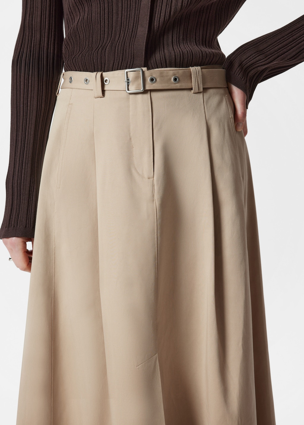 Image of Falda cargo midi