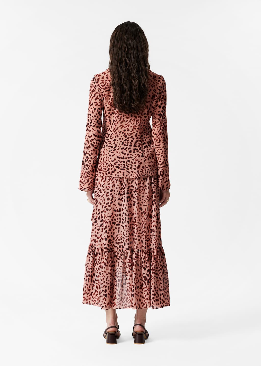 Image of Falda midi cruzada