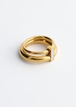 Gold/White