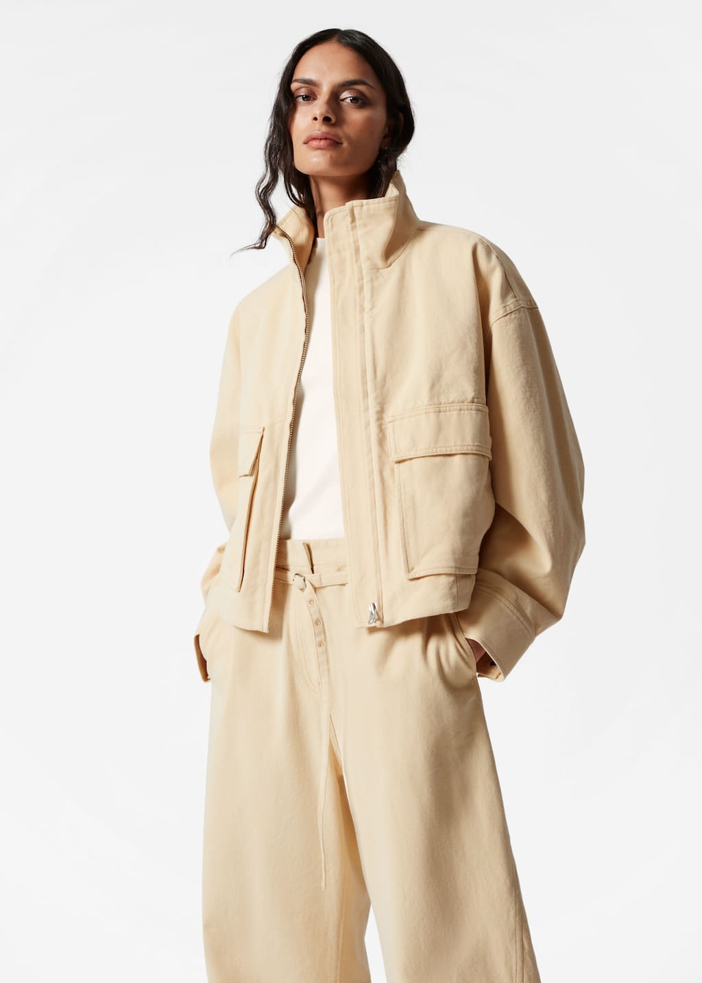 Image of Jacke mit aufgesetzten Taschen