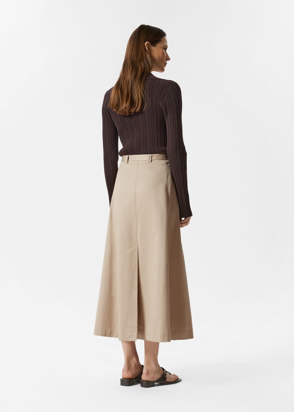 Image of Falda cargo midi