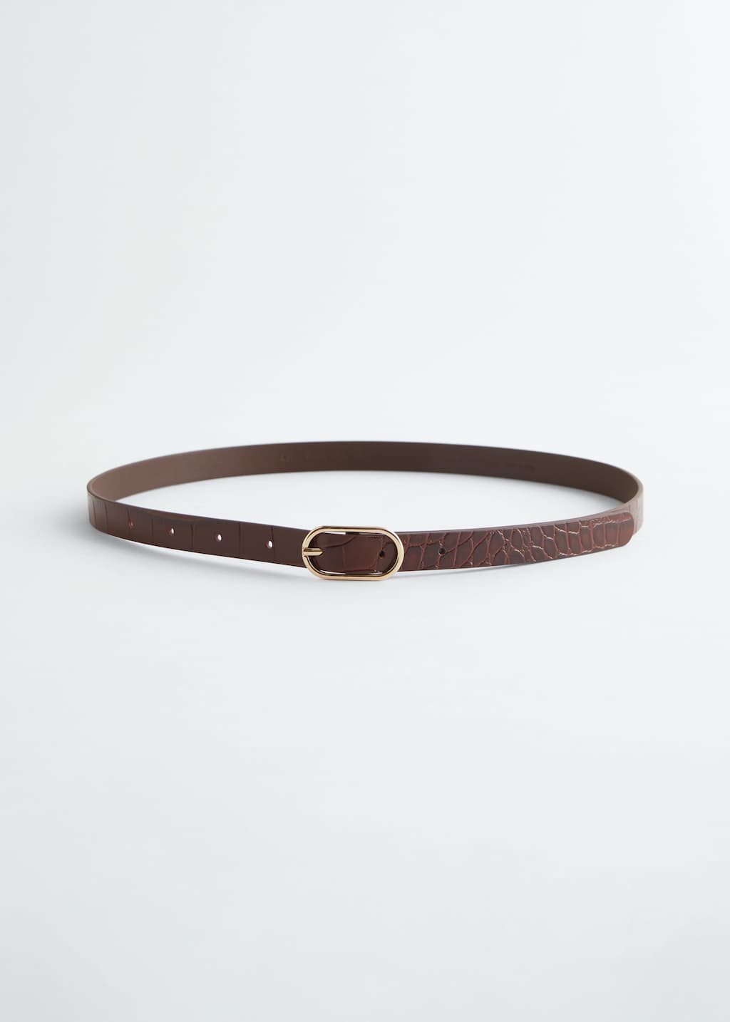 Image of Ceinture fine en cuir