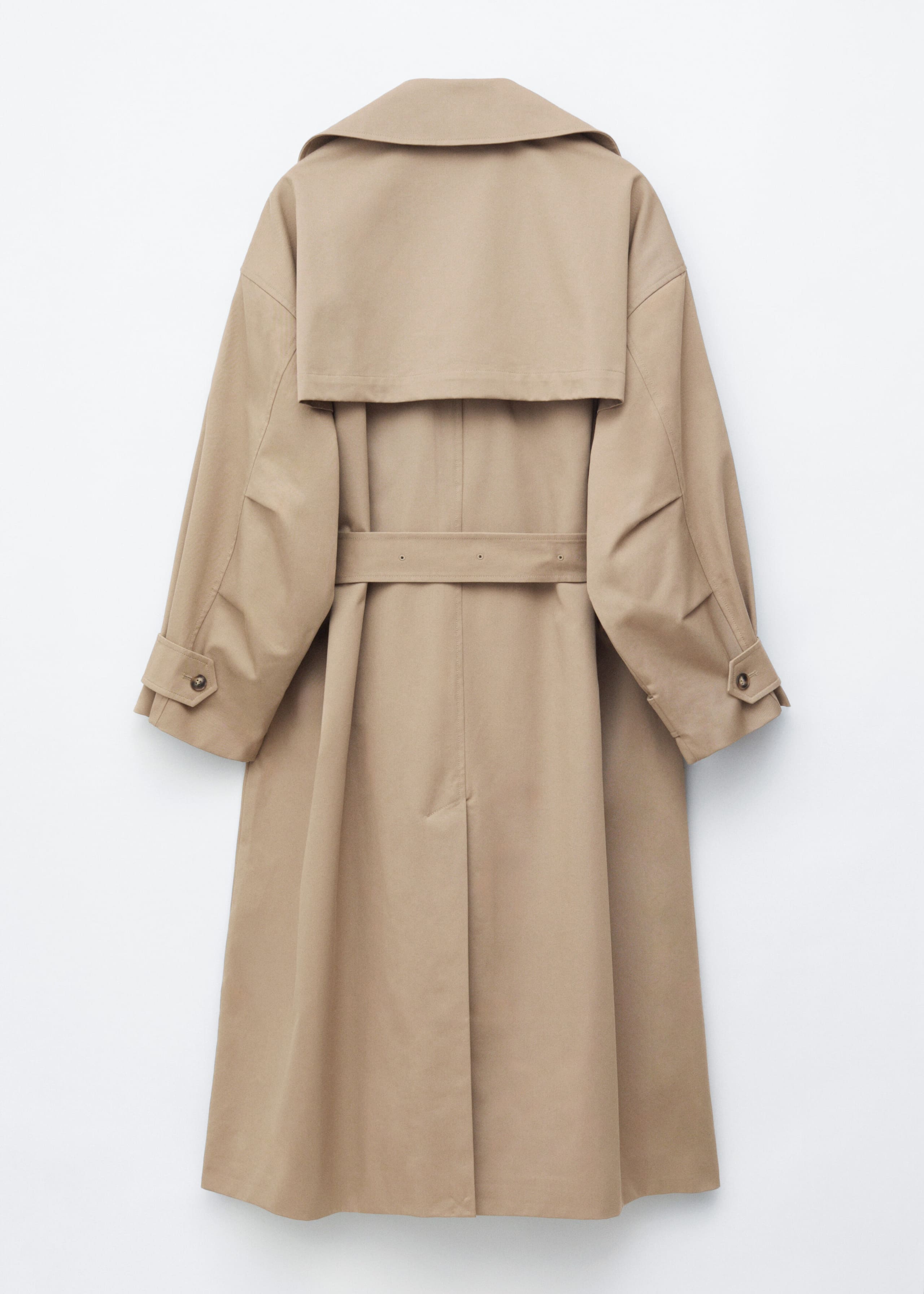 Image of Double-Breasted Trench Coat