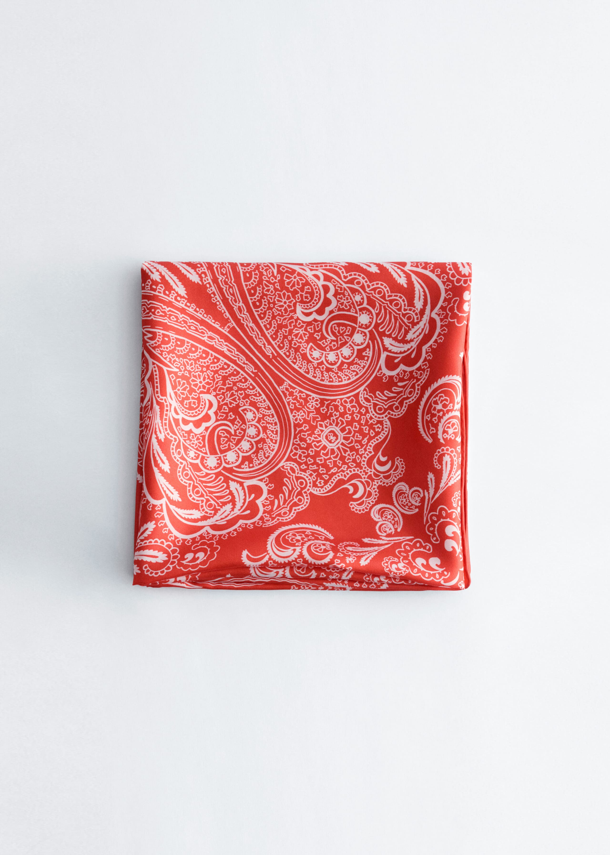 Image of Paisley Silk Scarf