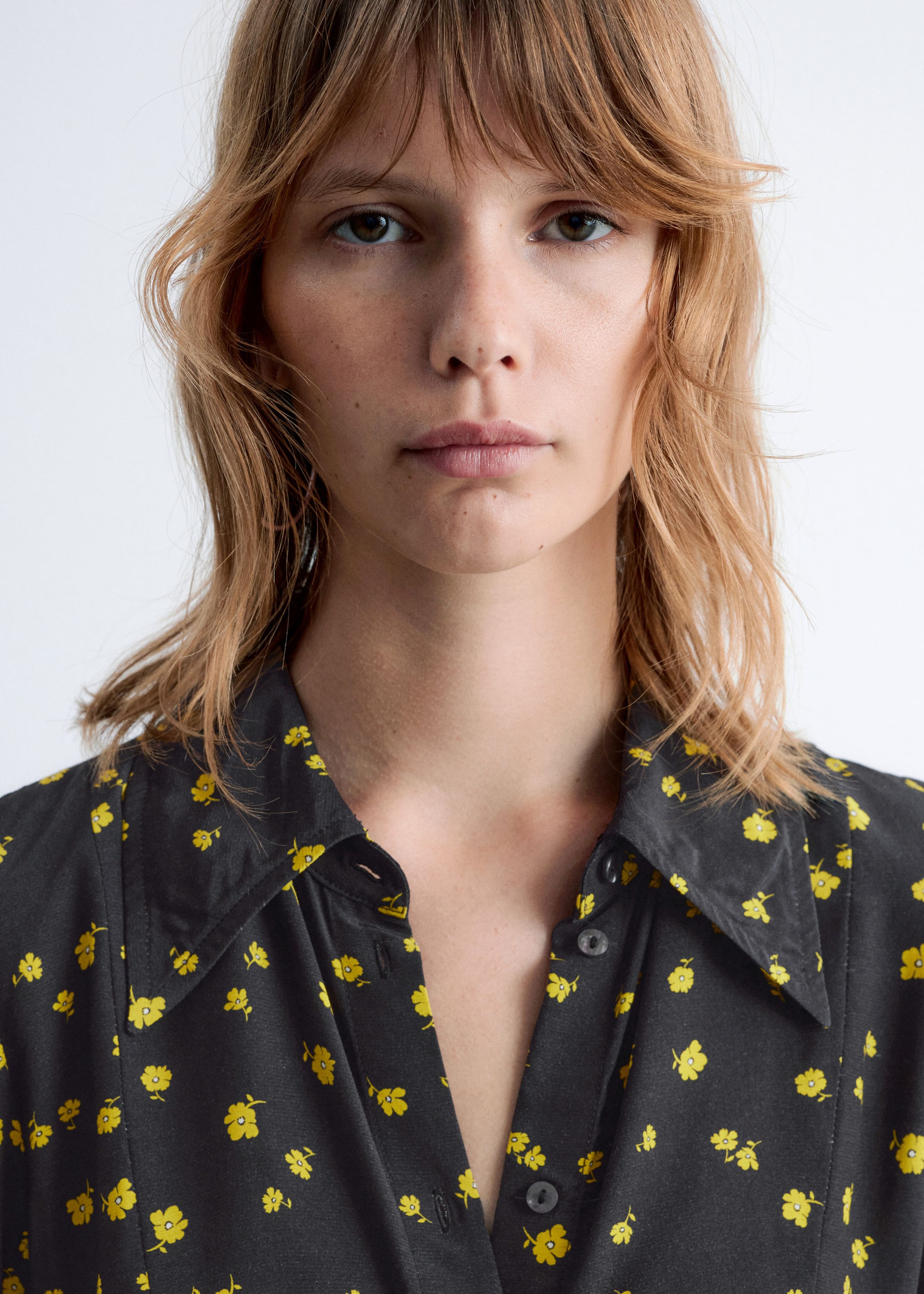 Image of Tapered Silk Shirt