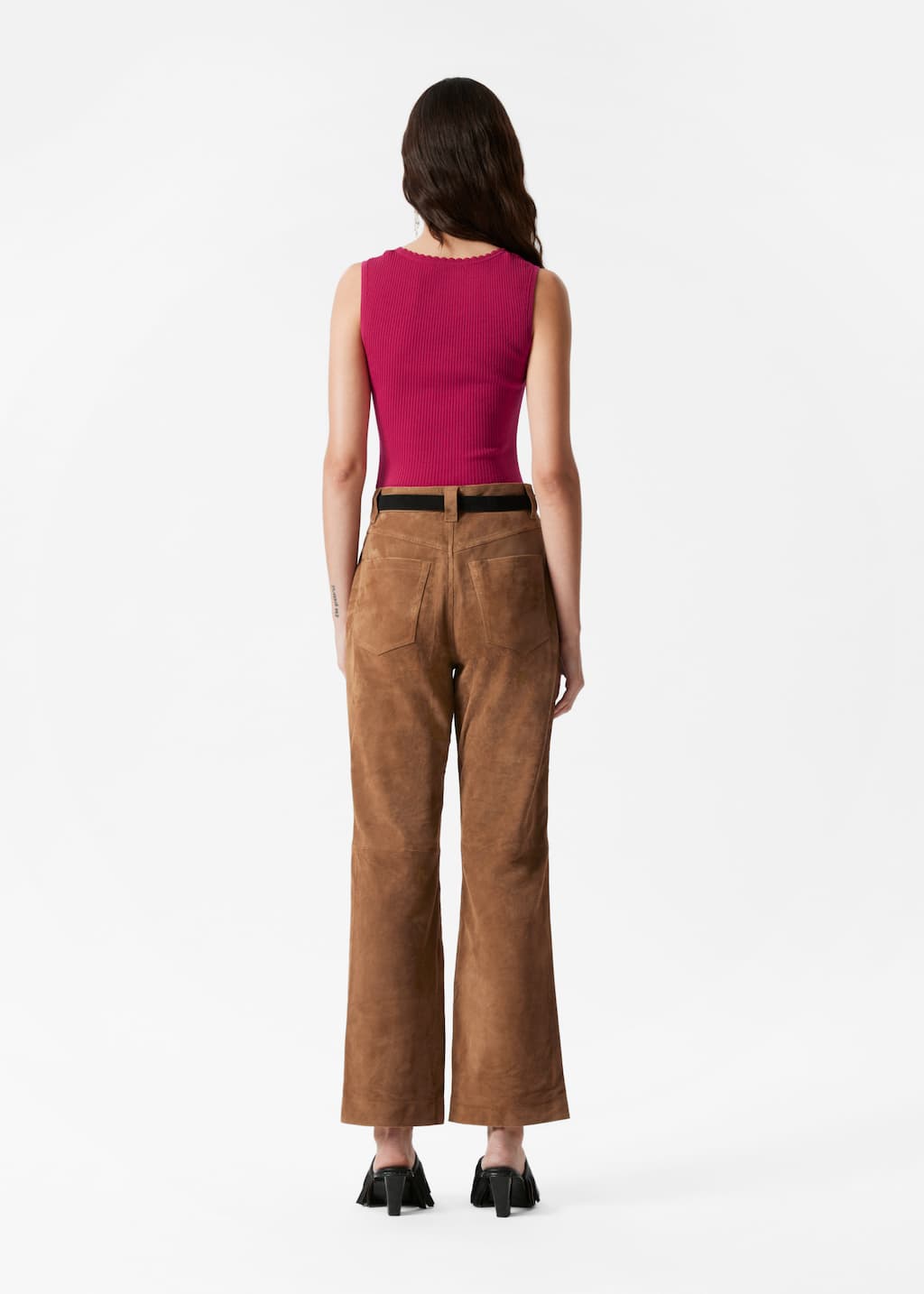 Image of Rib-Knit Tank Top