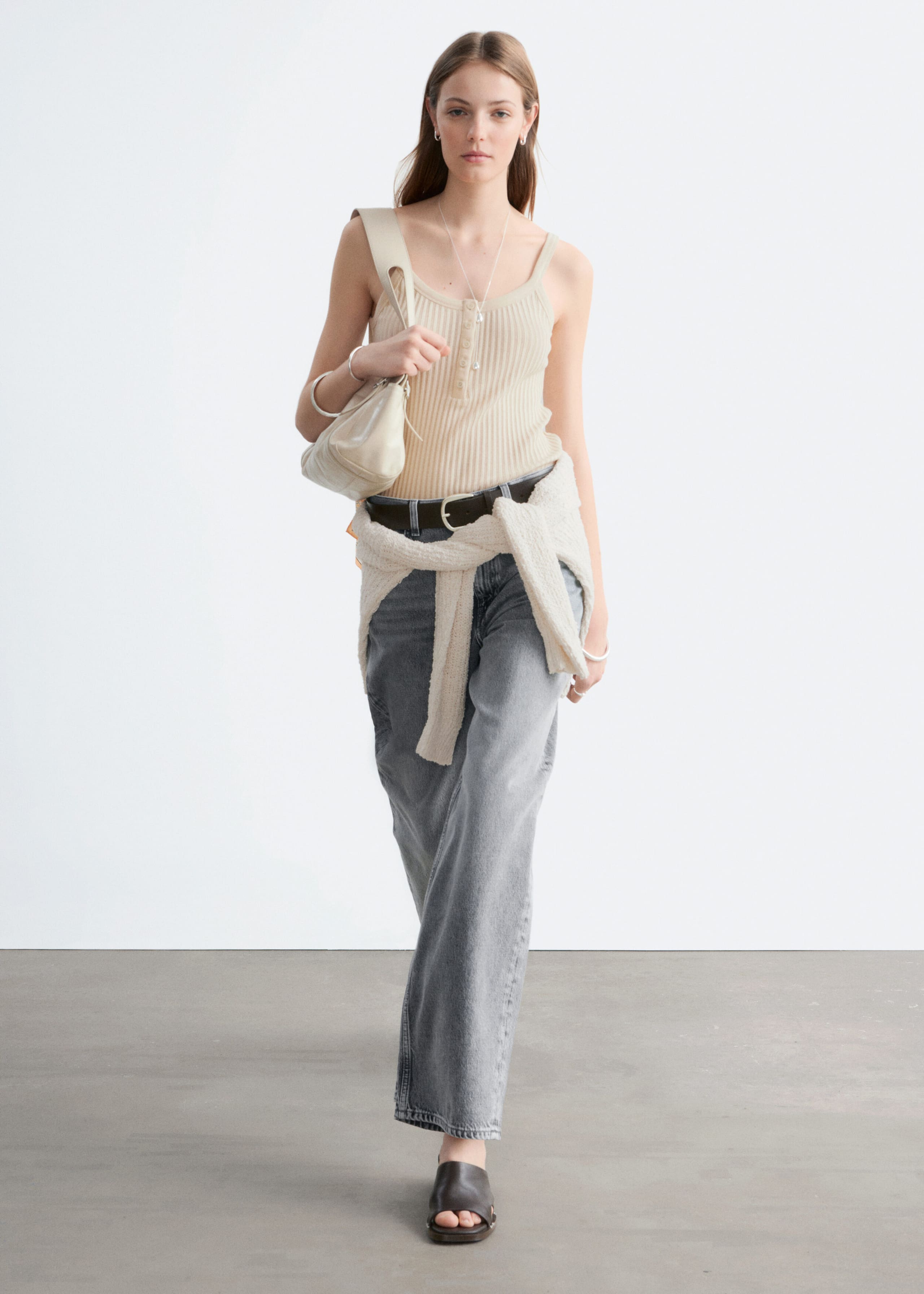 Image of Scalloped Tank Top