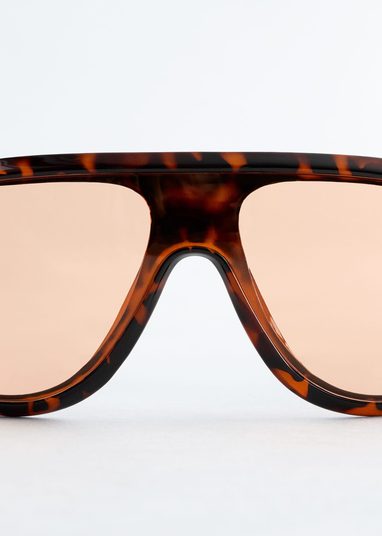 Chunky Aviator-Frame Sunglasses - Dark Brown Tortoise - 3