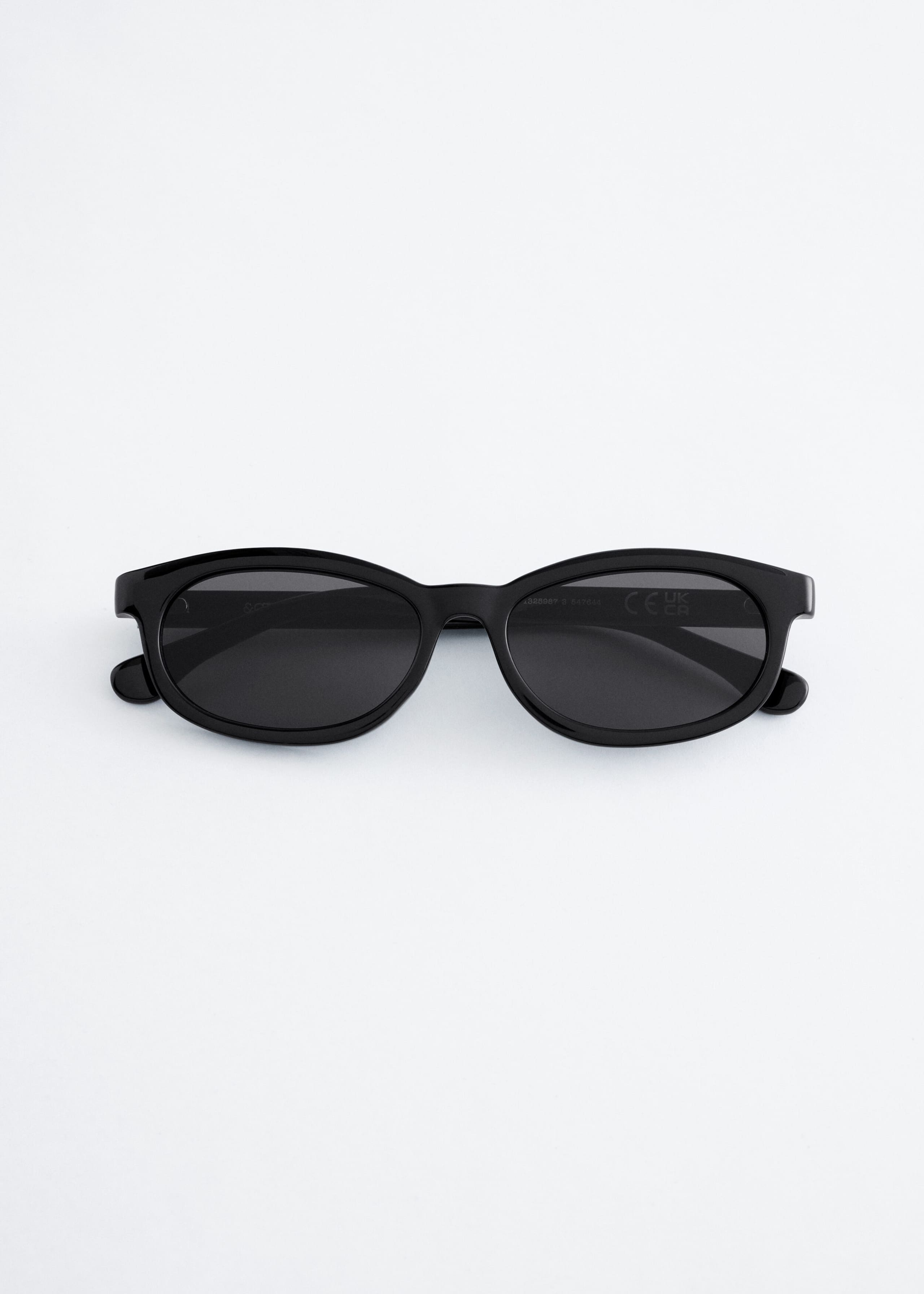 Narrow Rectangle Sunglasses - Stone - Still Life