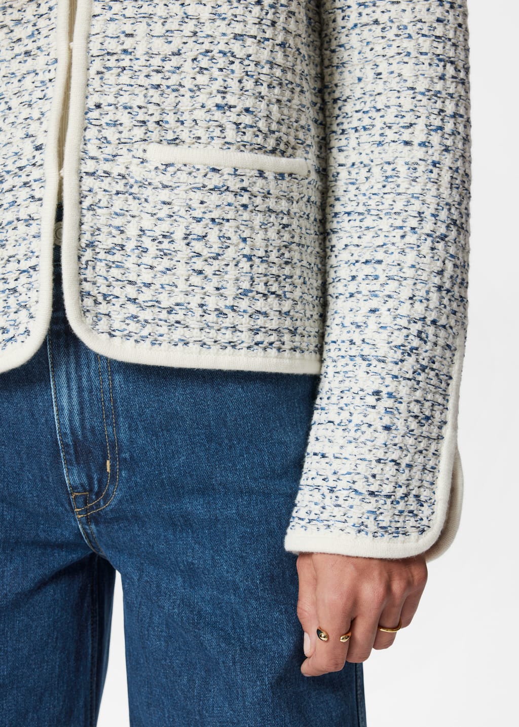 Image of Knitted Merino-Wool Jacket