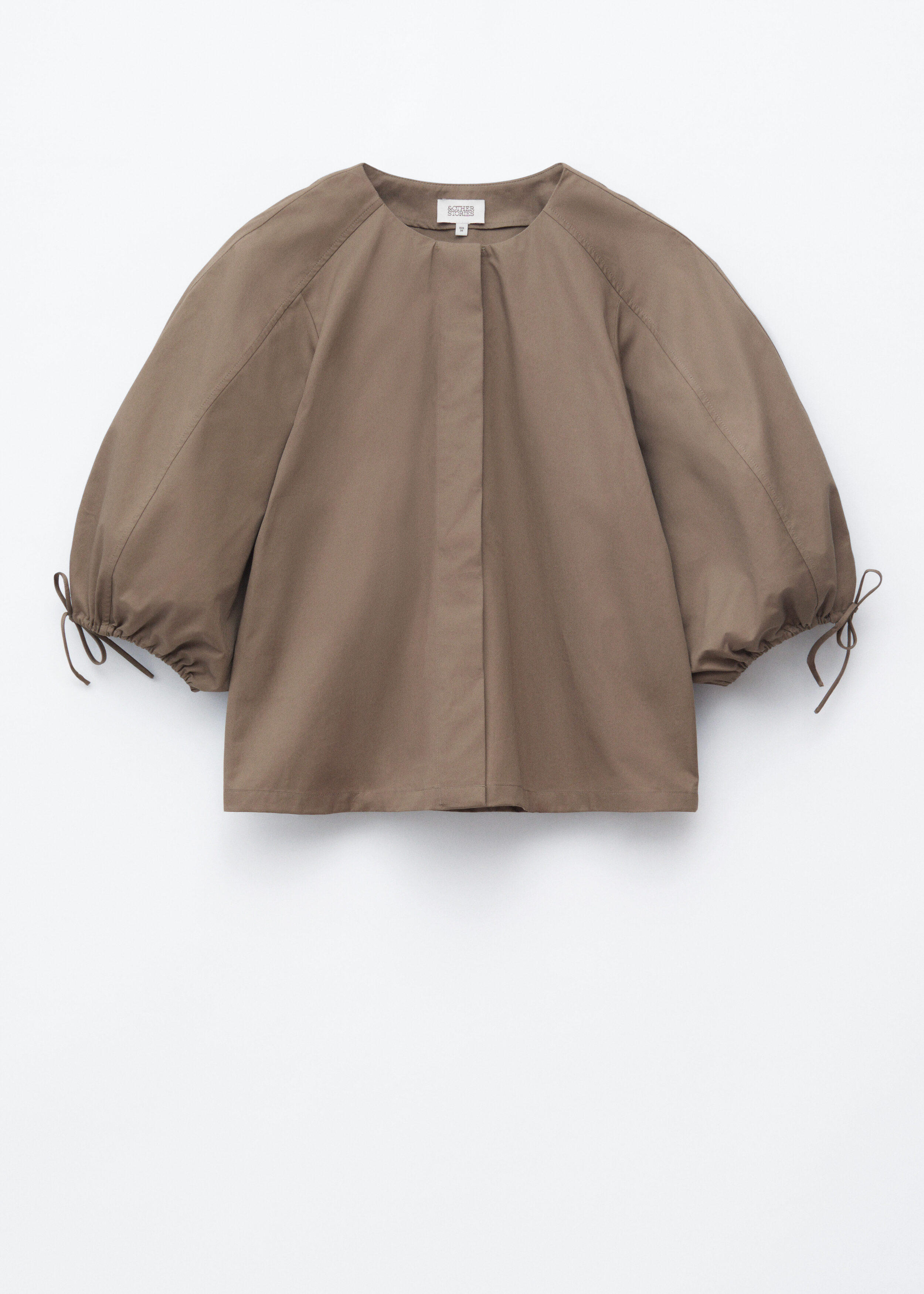 ６ROKU COTTON BAFU VOLUME BLOUSE BEAUTY&YOUTH UNITED ARROWS（ビューティーアンドユースユナイテッド
