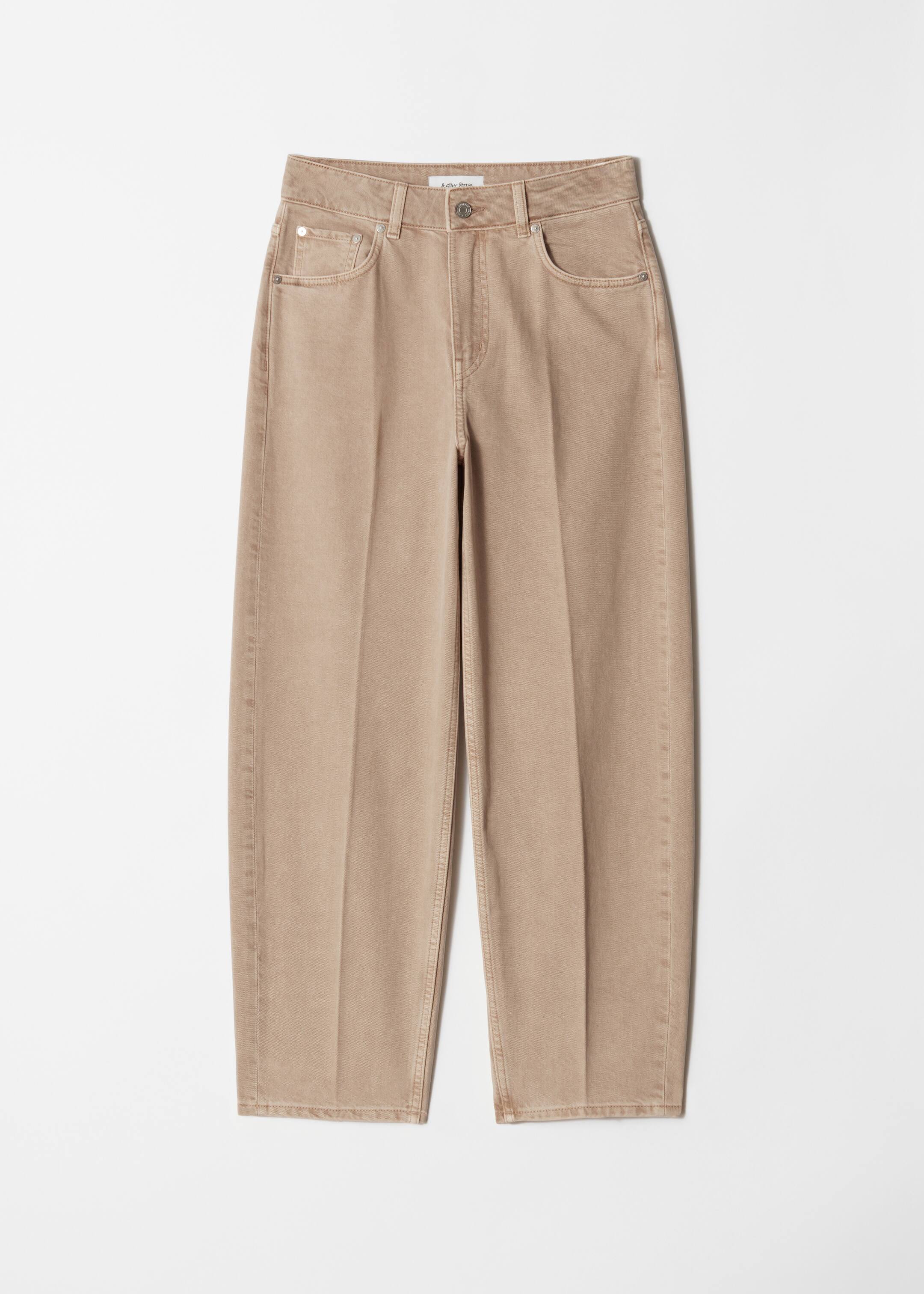 Größeres Bild anzeigen:  Tapered Jeans - Beige - Ladies | H&M AT 6