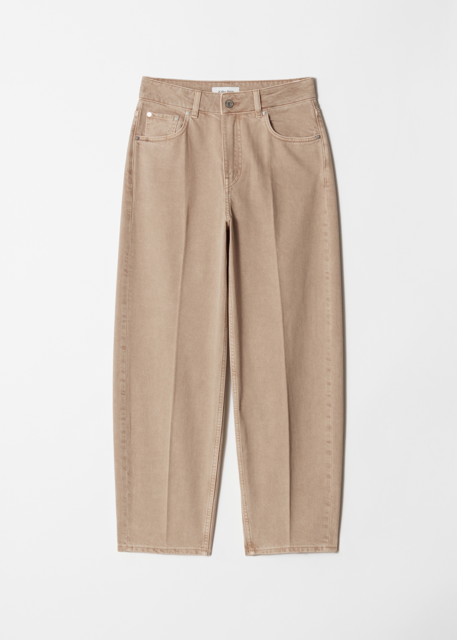 Blugi conici - Beige/Albastru Deschis/Albastru mediu/Negru/Alb Crem