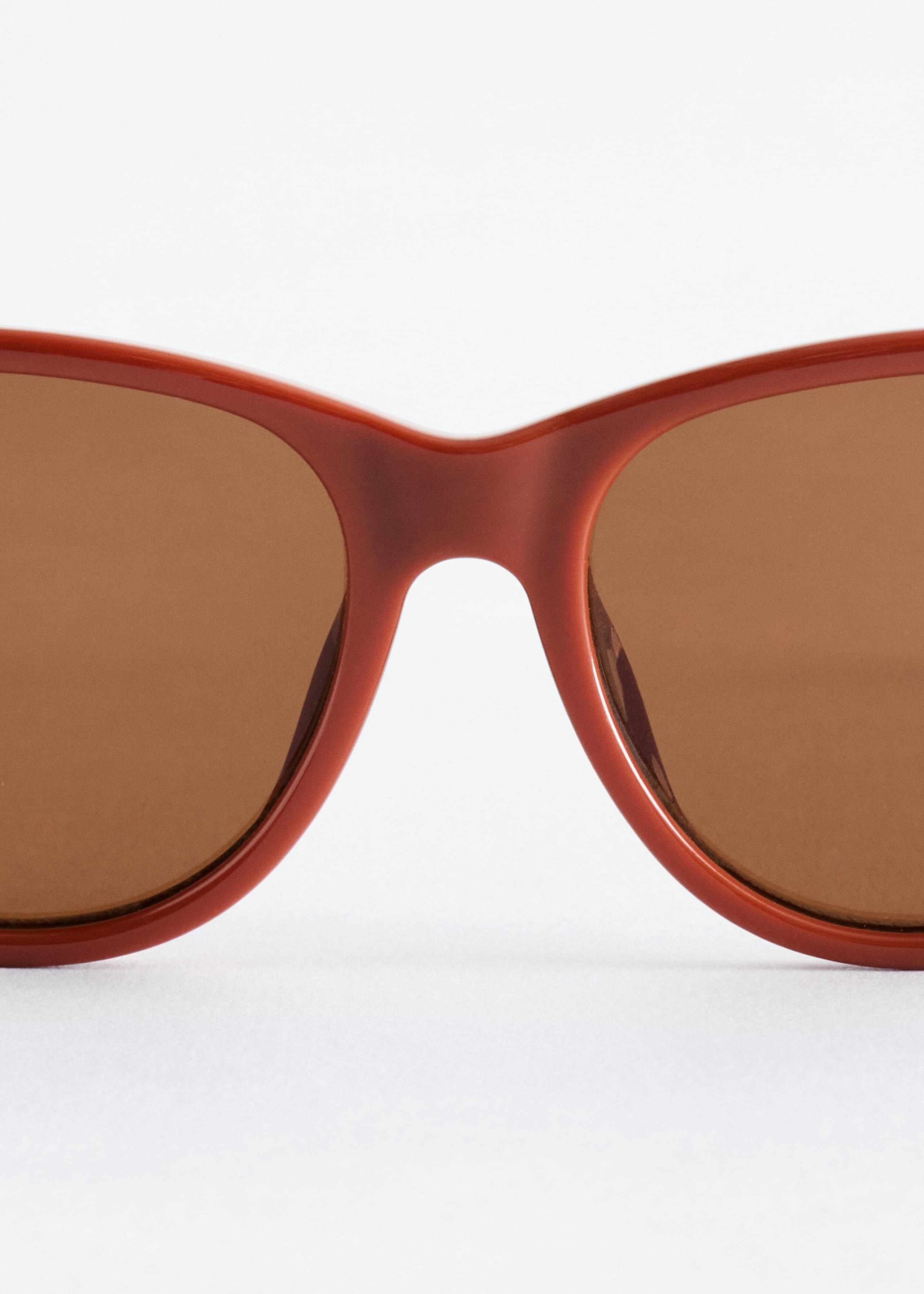 Lunettes de soleil ovales œil-de-chat - Rouille foncé - Still Life