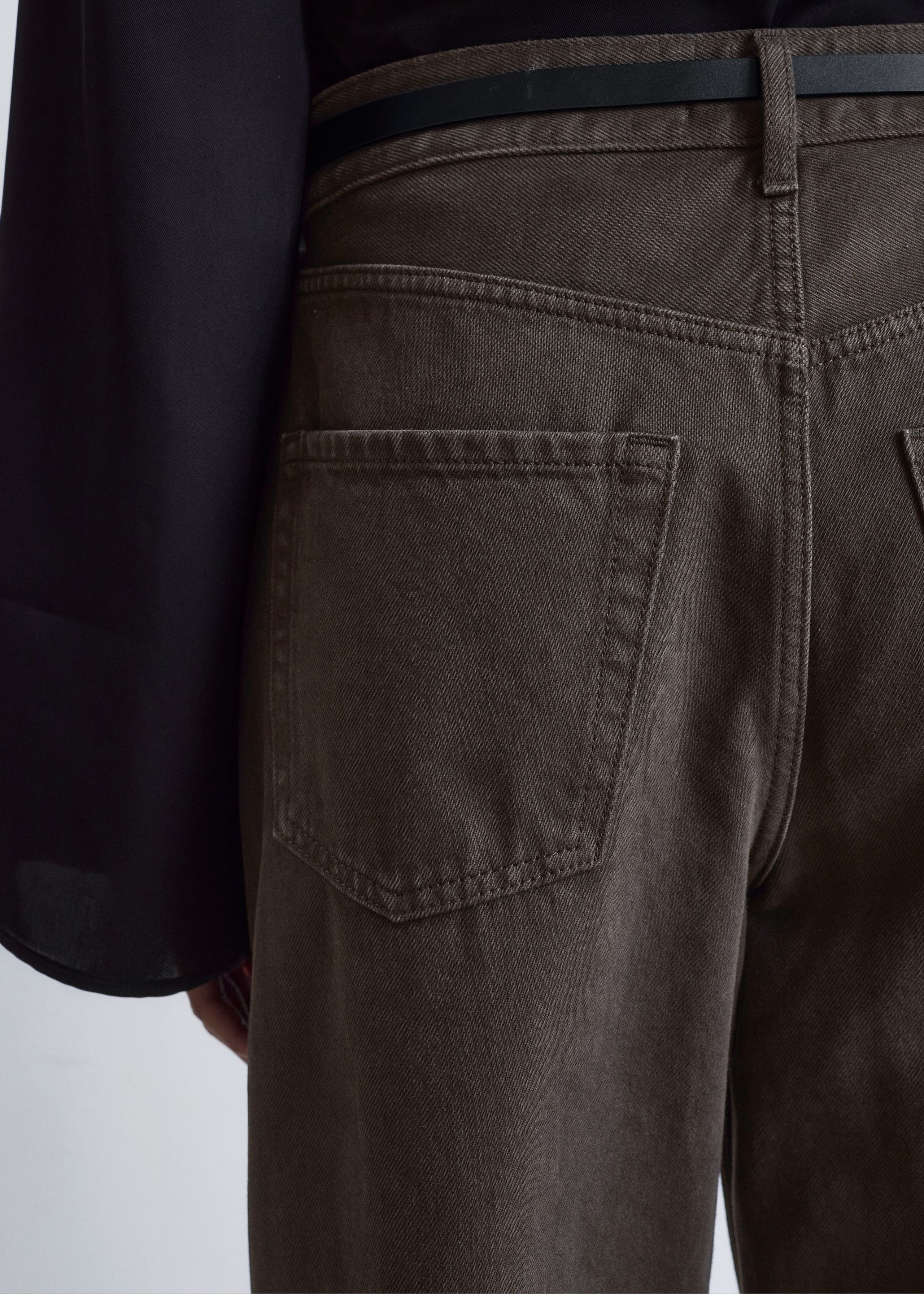 Image of Barrel-Leg Jeans