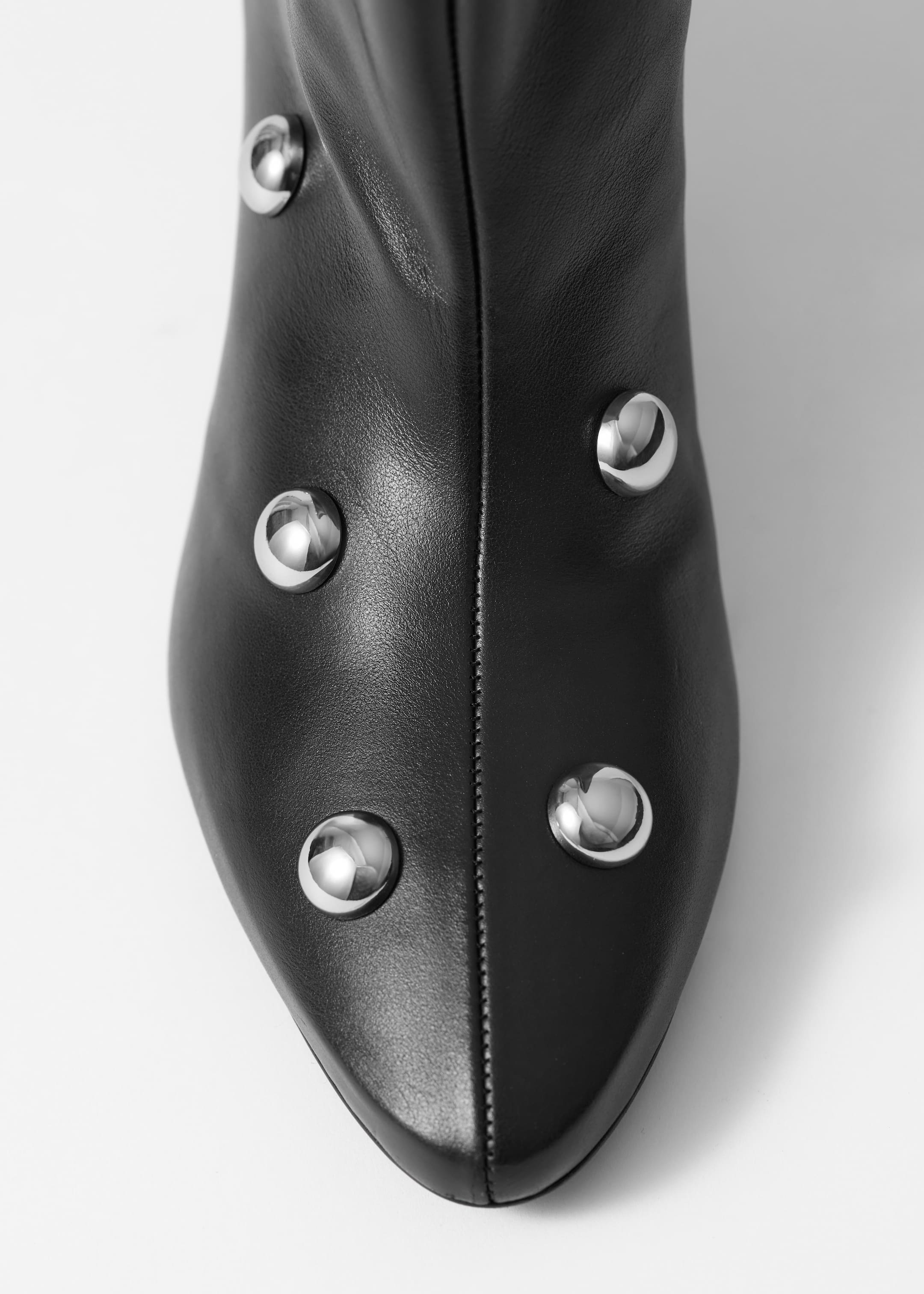 View larger image: Wide-Shaft Ankle Boots - Black/Silver - Ladies | H&M GB 3