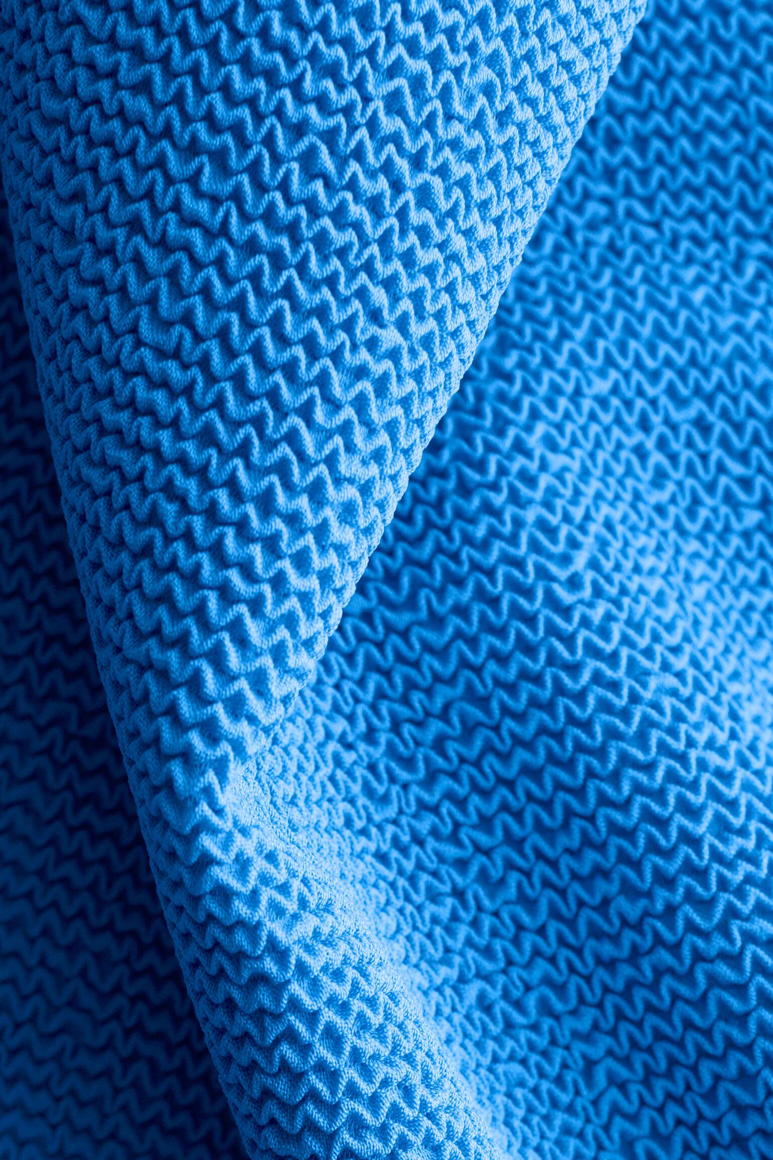 Badeanzug mit Schleife - Leuchtendes Blau/Dunkelbraun/Schwarz/Weinrot/Rosa - 4