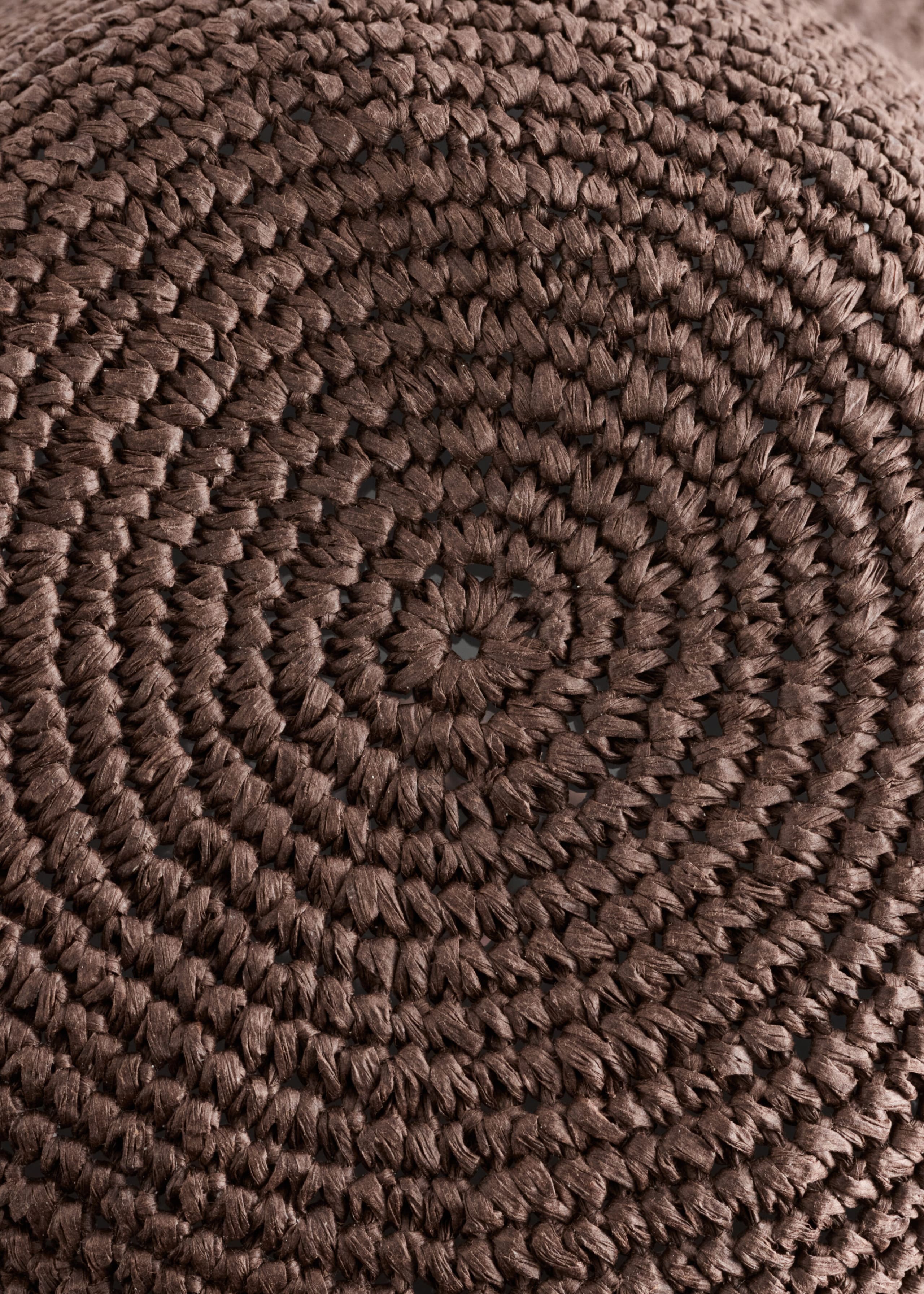 Image of Woven Straw Bucket Hat