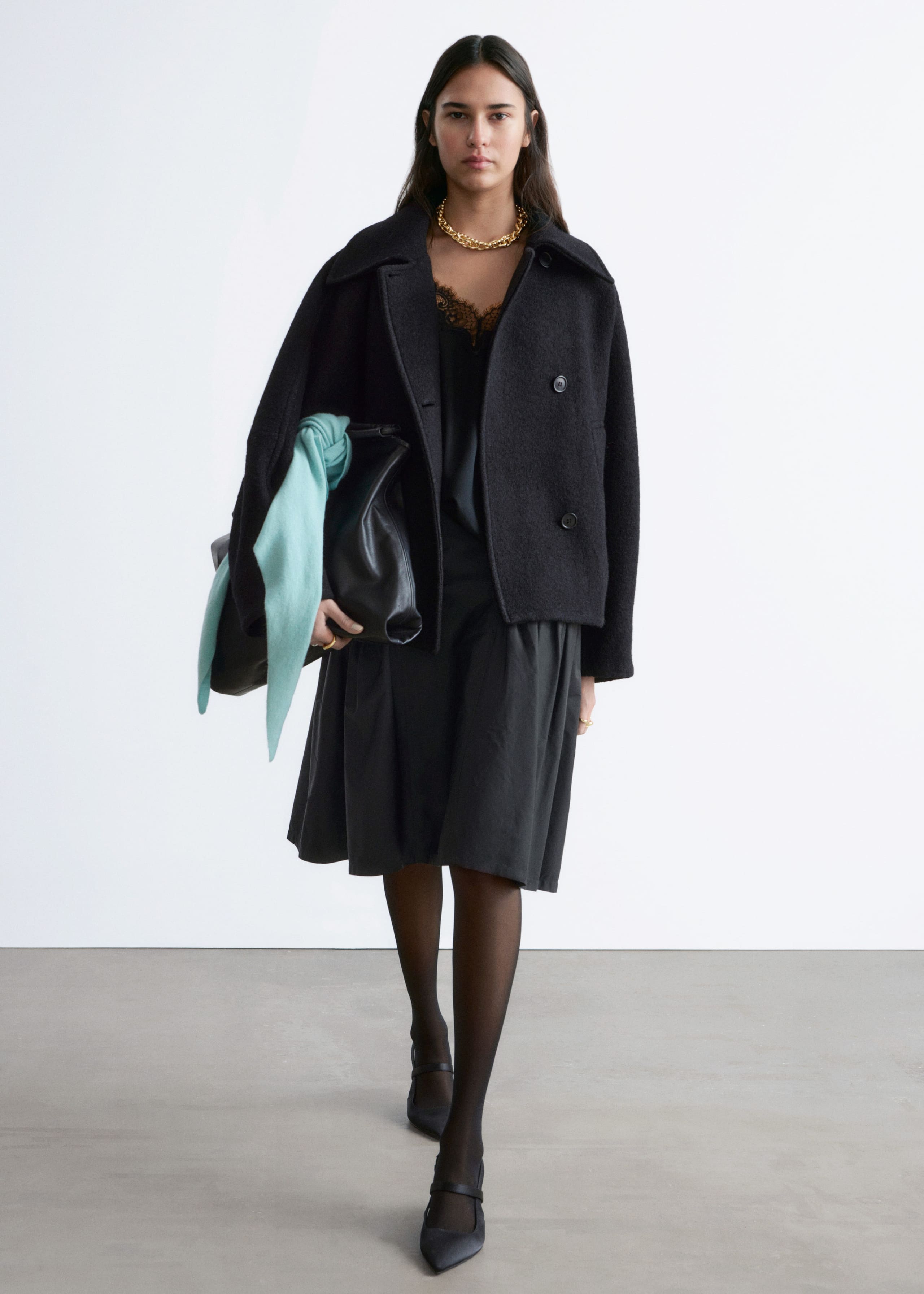 Image of Oversized Wool Jacket