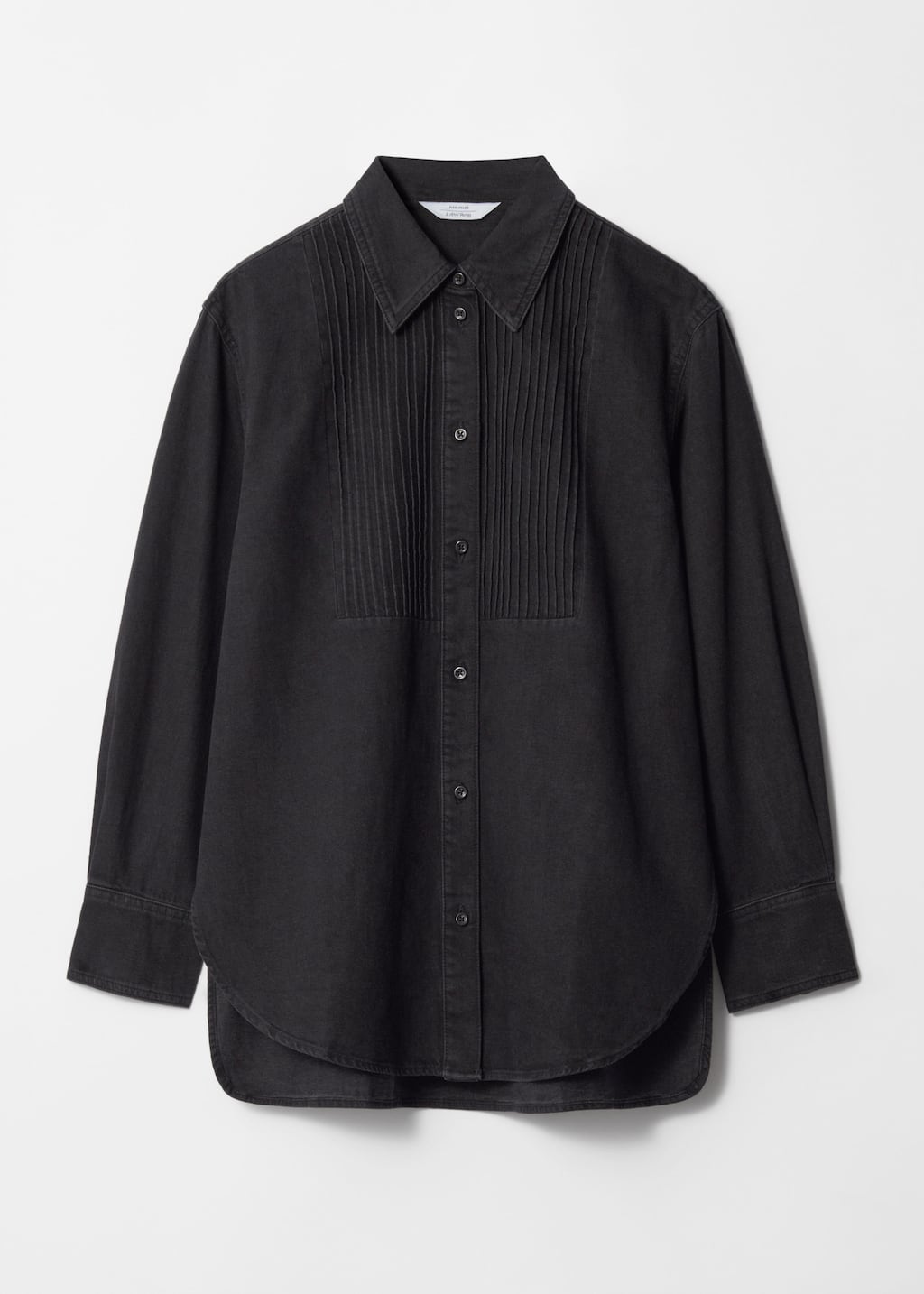 Image of Camisa vaquera plisada