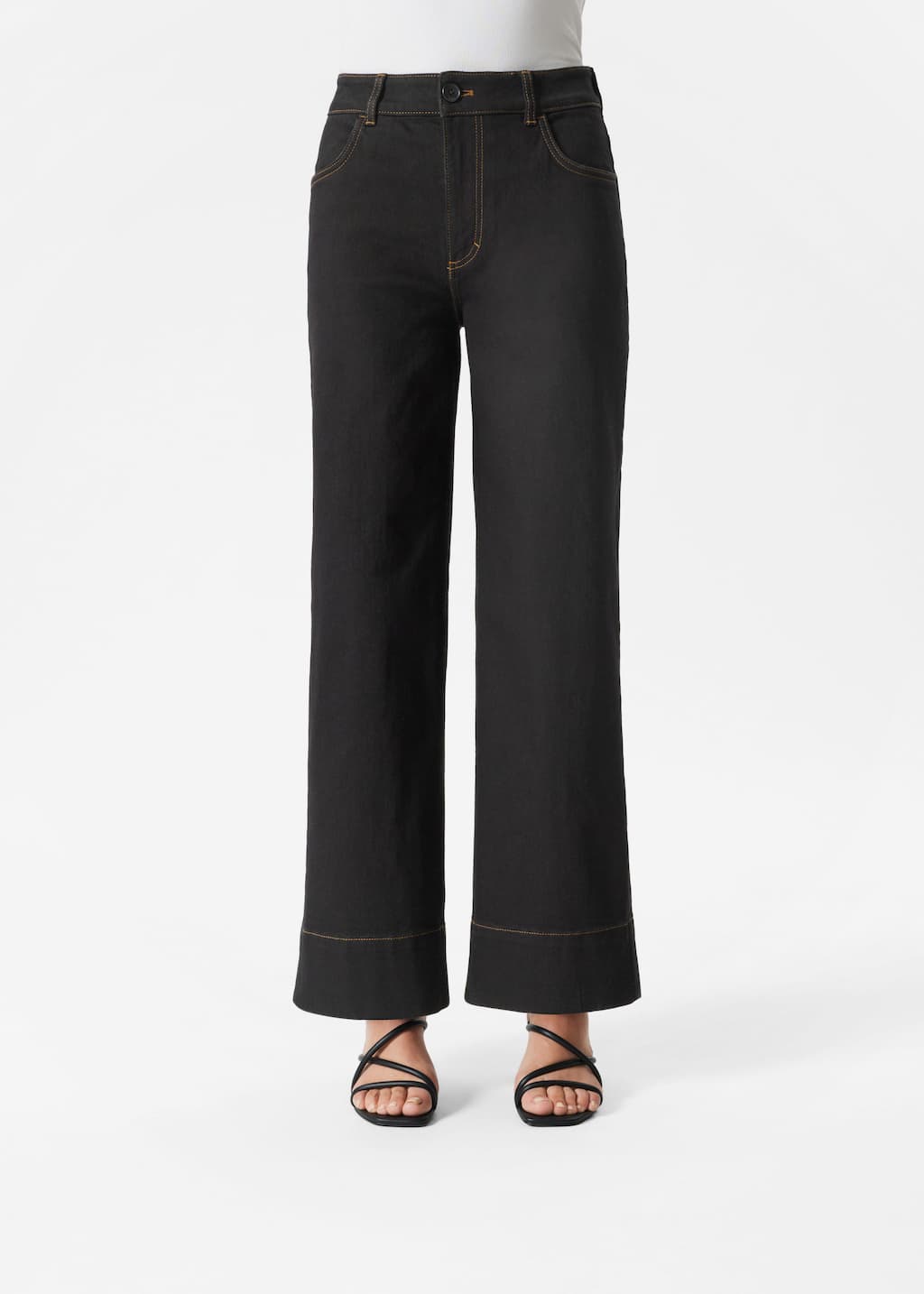 Image of Straight Cropped Jeans