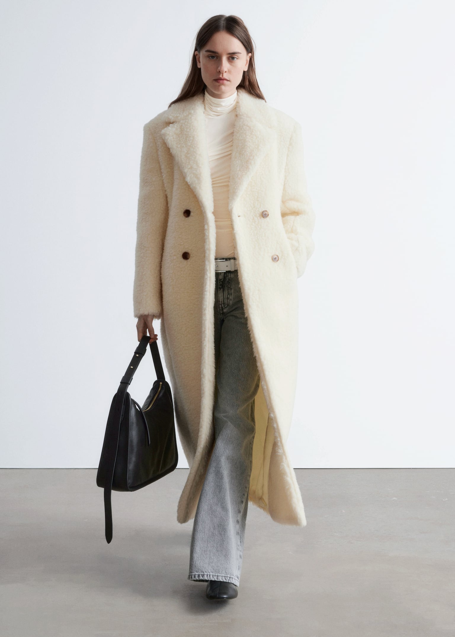 תיק נשיאה מעור - שחור - 4