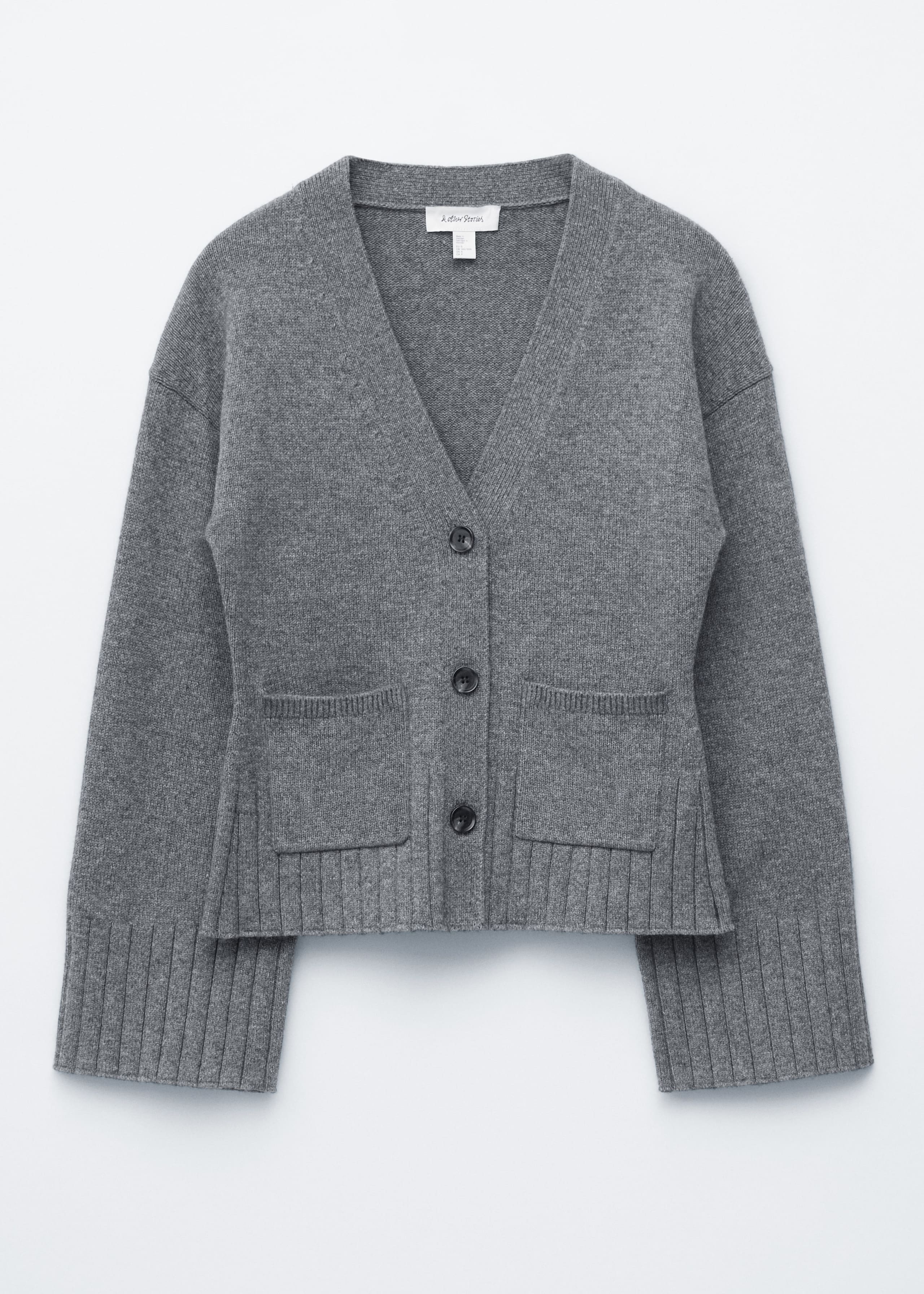 Image of Tapered Knit Cardigan