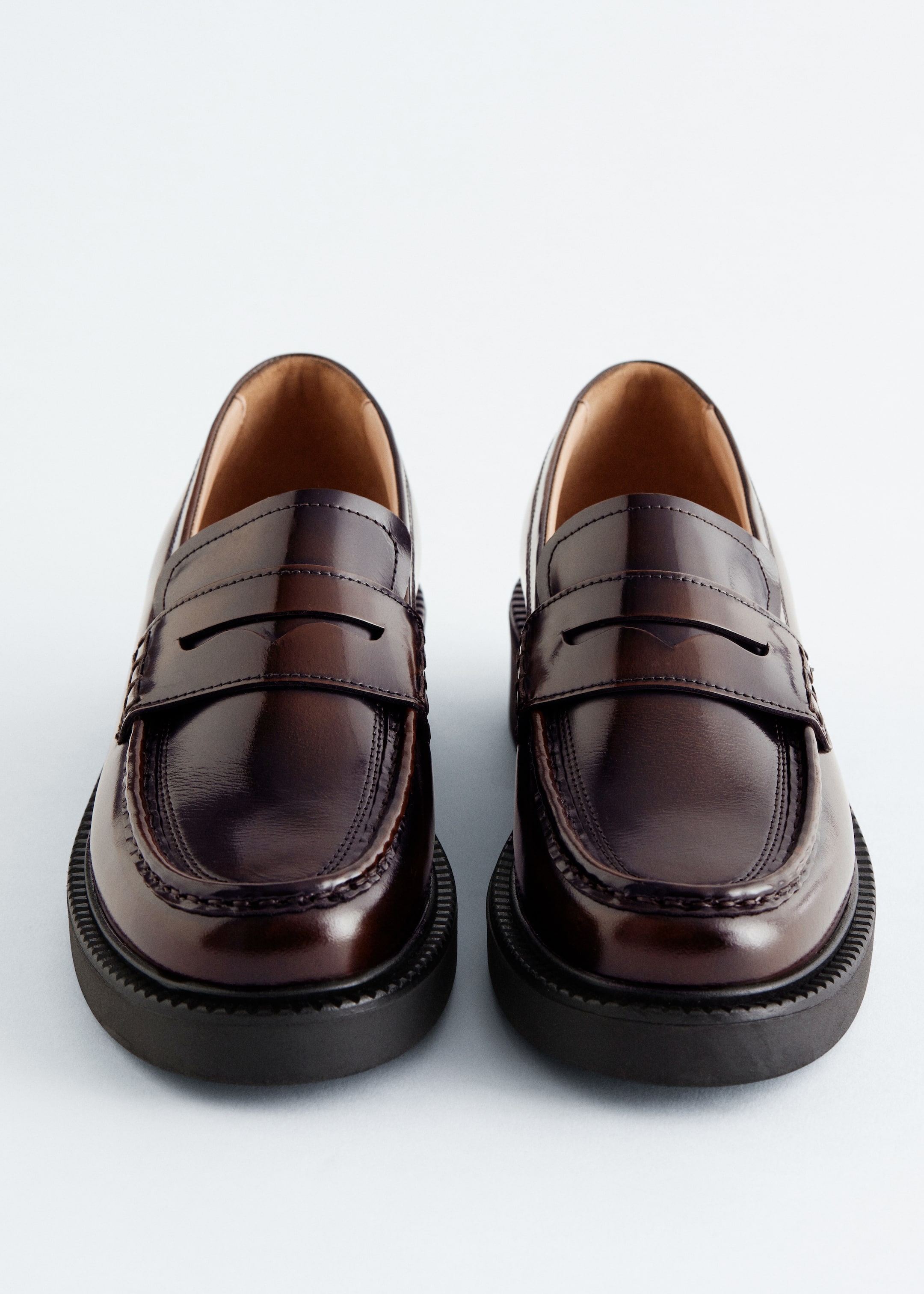 View larger image: Chunky Leather Loafers - Dark Brown - Ladies | H&M GB 5