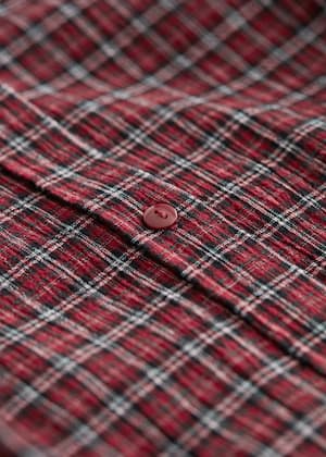 Checked Red