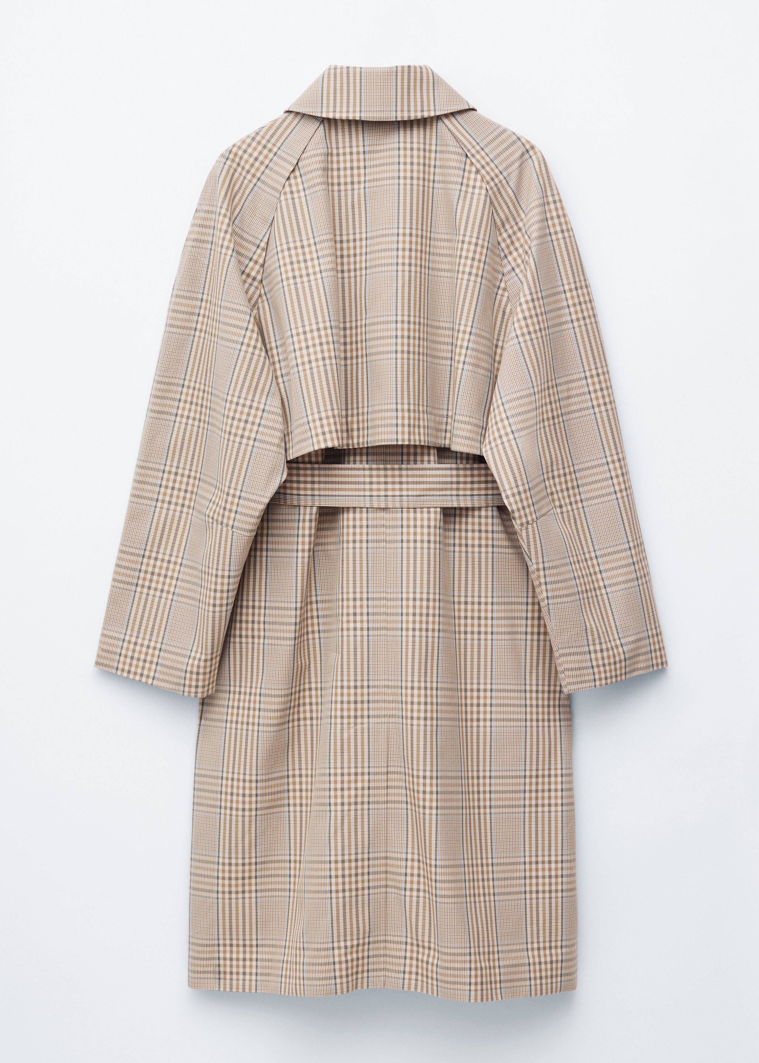 ジャケット・アウター archive stripe middle coat belt loop 6d5c78110cae9d8c0aee6b14c02d5b