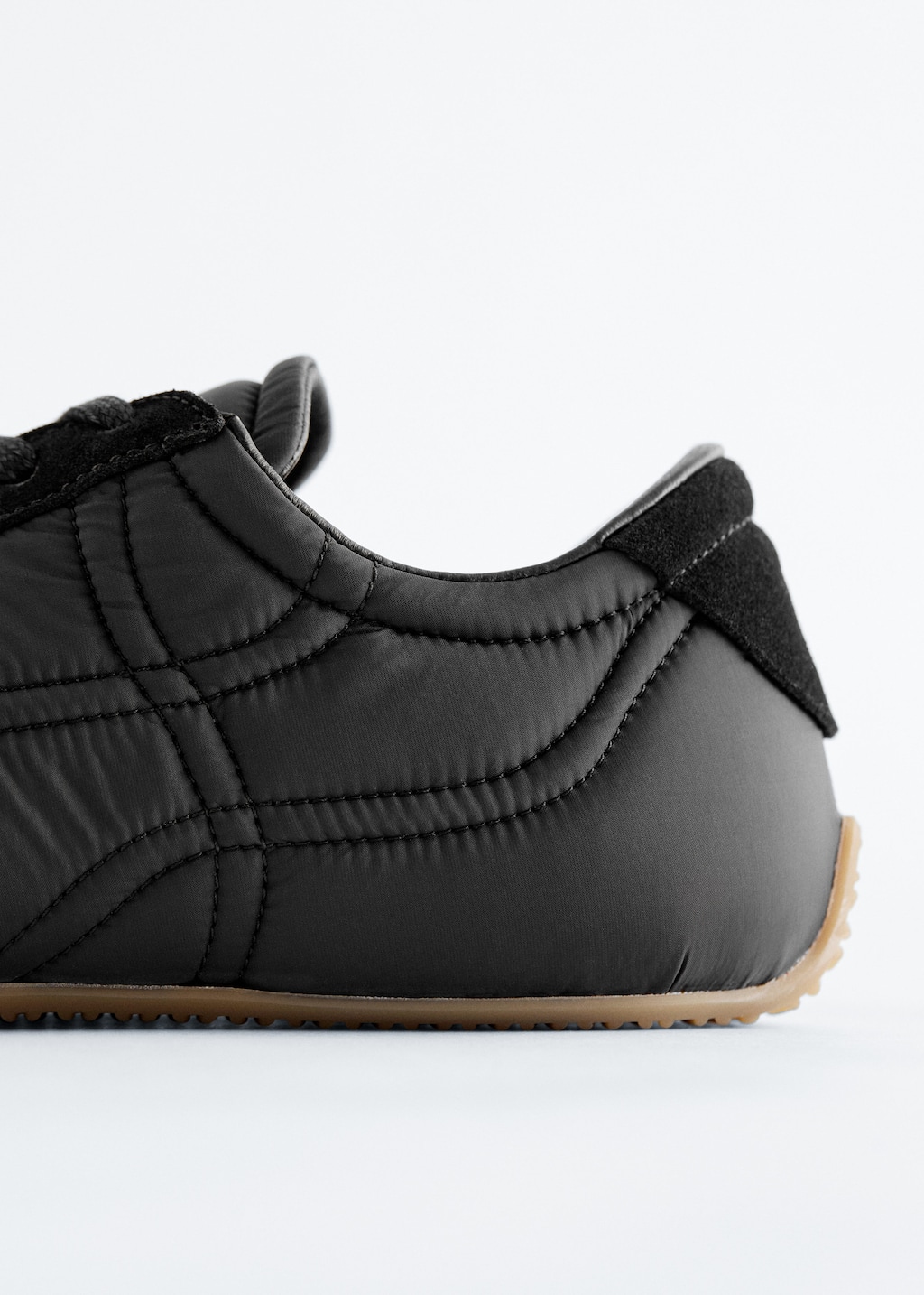 Image of Suede-Detail Trainers