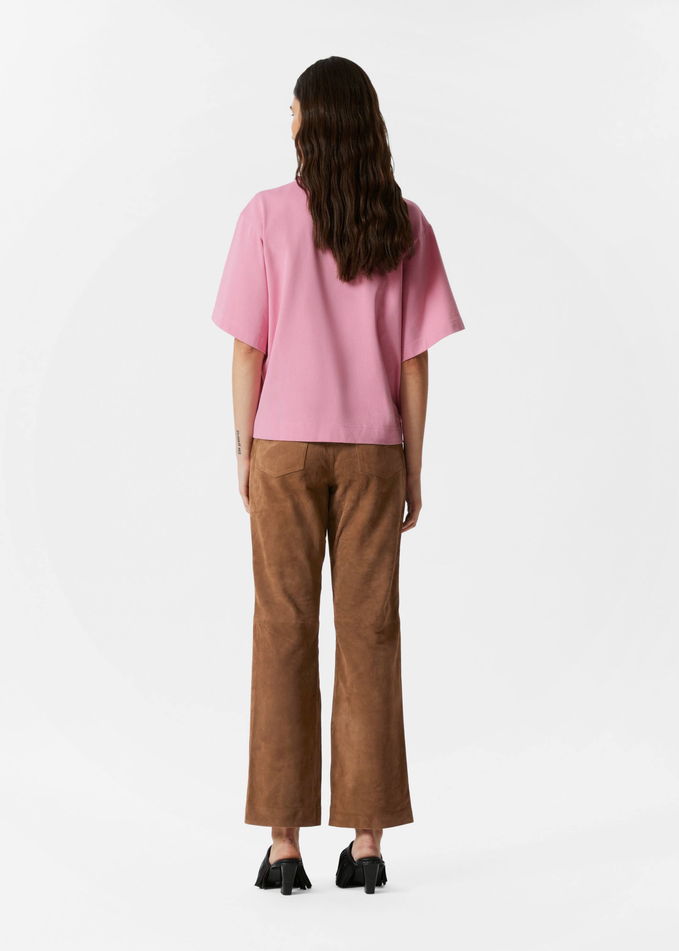Vezi imaginea mai mare: Tricou cu aplicații - Roz - FEMEI | H&M RO 4