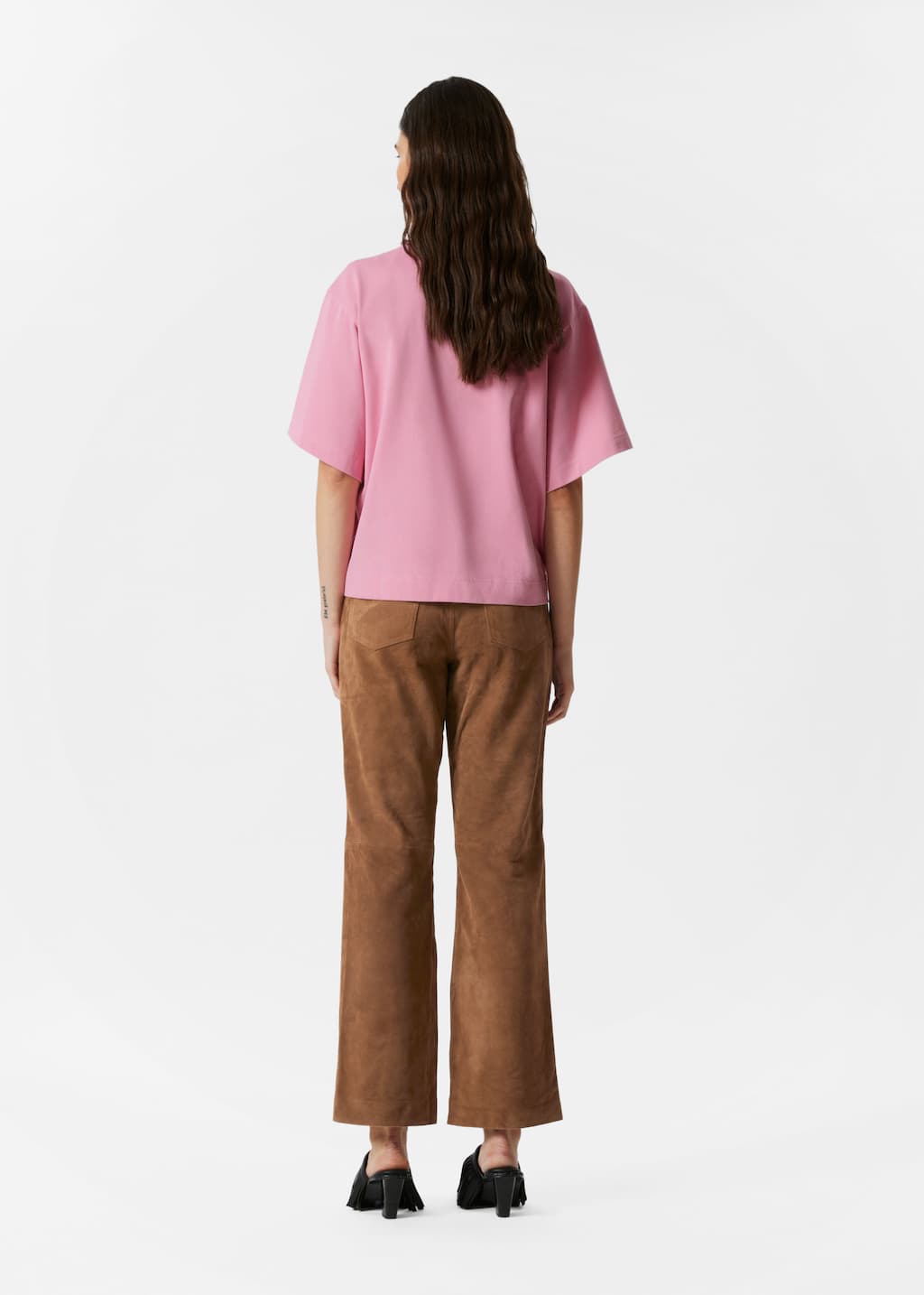 Camiseta adornada - Negro - Lookbook