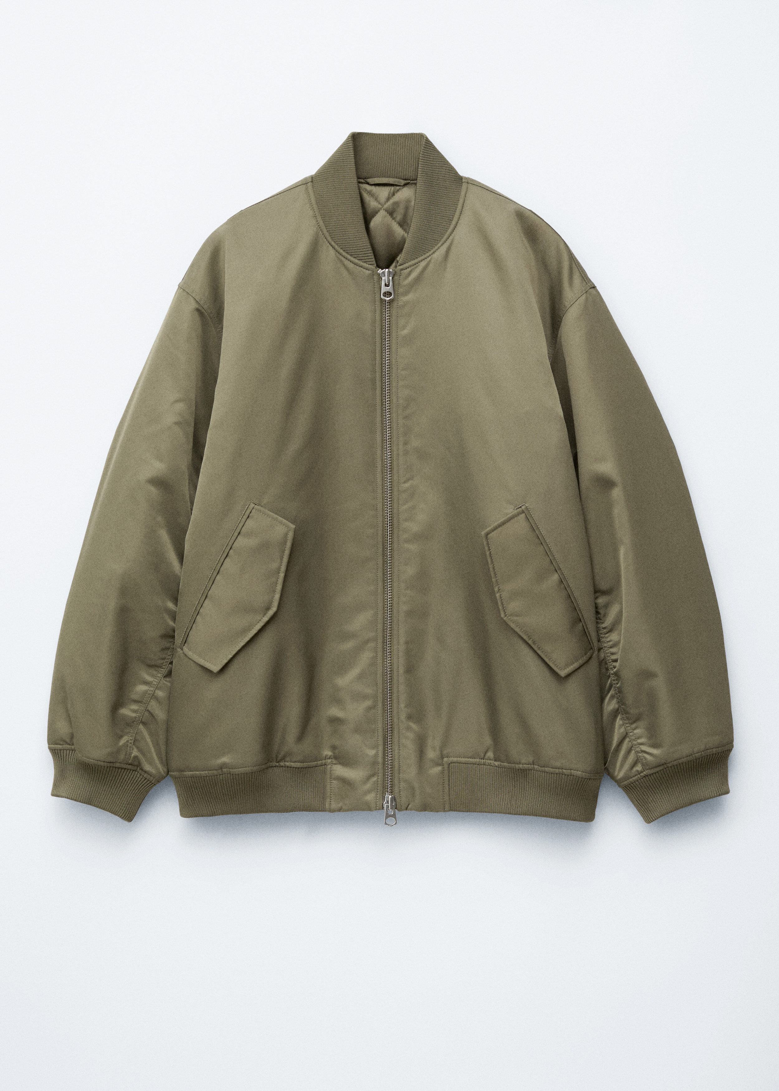 Long Bomber Jacket