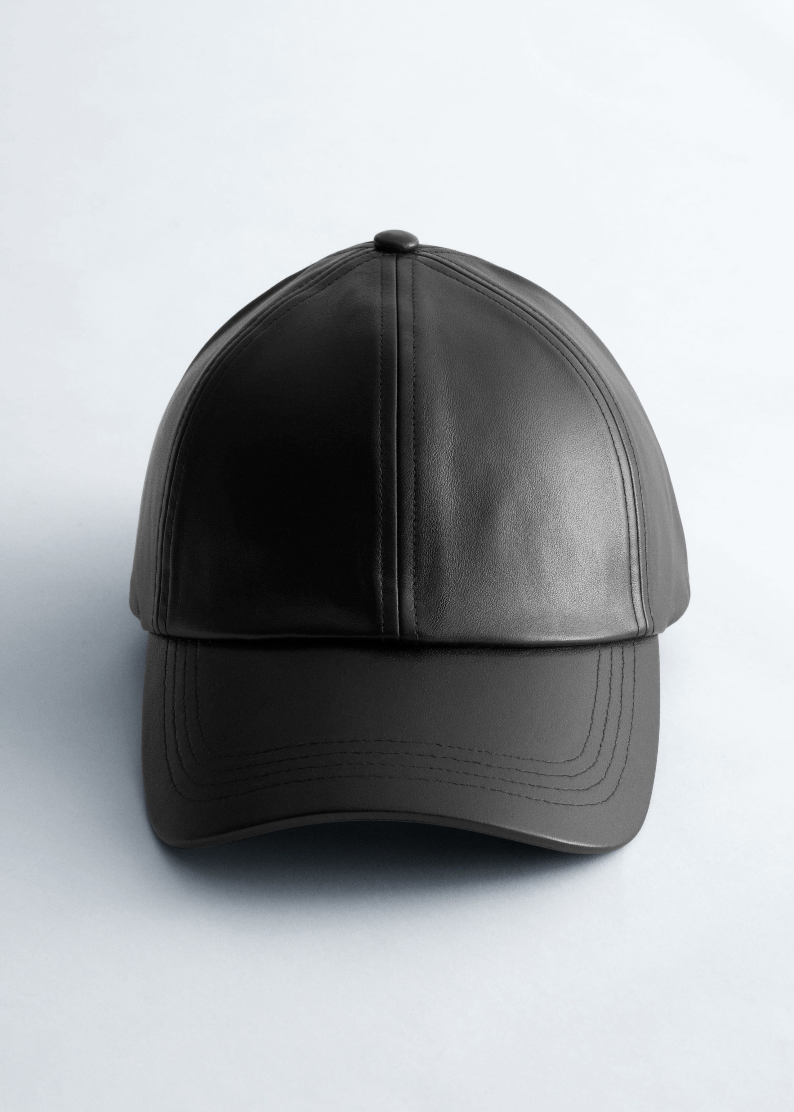 Image of Leather Cap