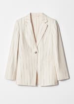 White Pinstripe