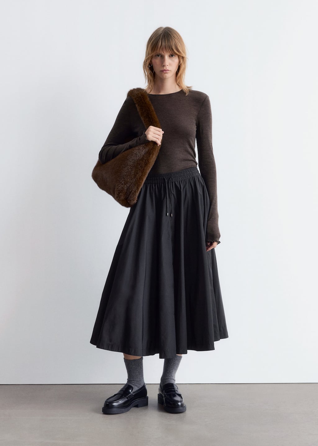 Image of Long-Sleeve Wool Top