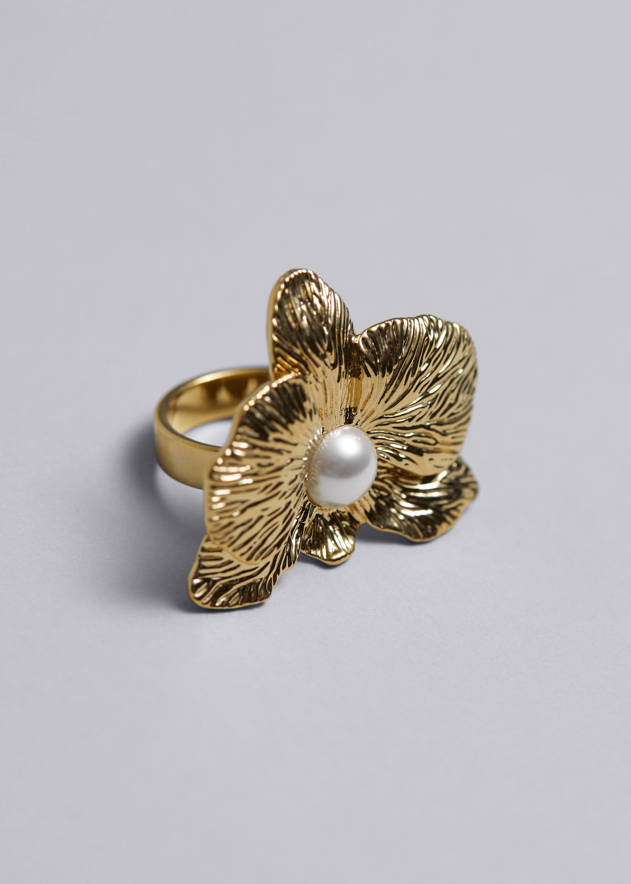 Anello Flower Blossom - Oro - Natura morta