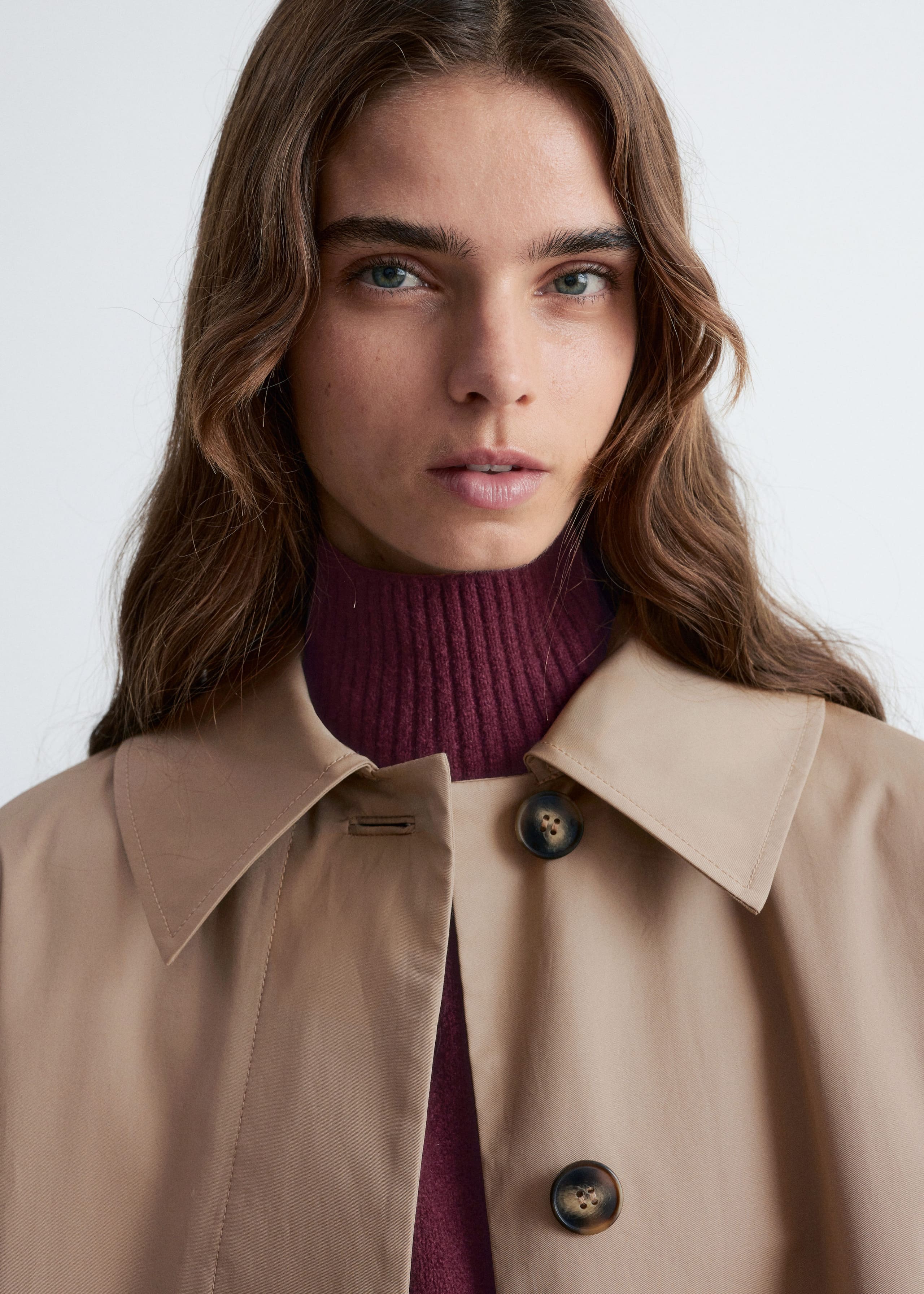 Image of Collared Car Coat