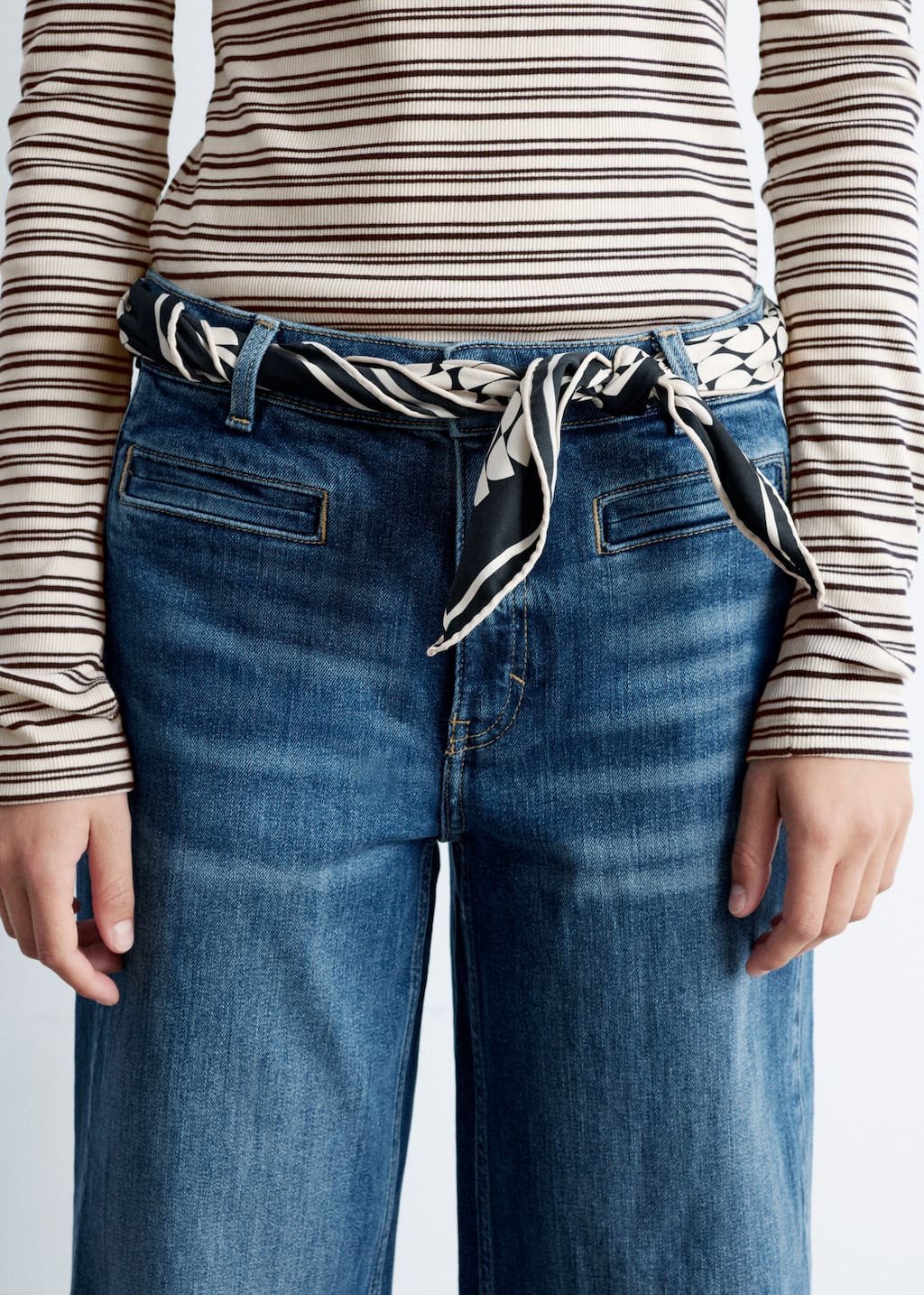 Image of Regular Wide-Leg Jeans