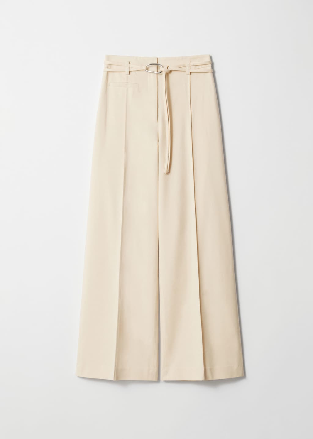 Deco-Buckle Tailored Trousers
