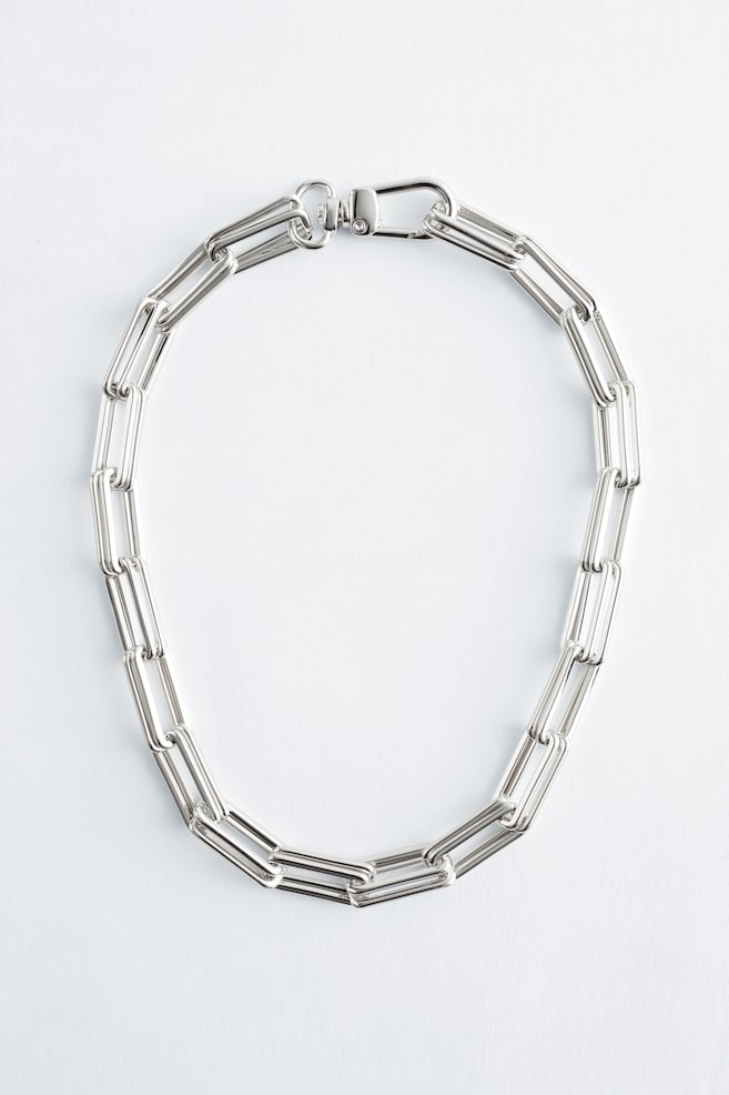 Chunky schakelketting - Zilver - 1
