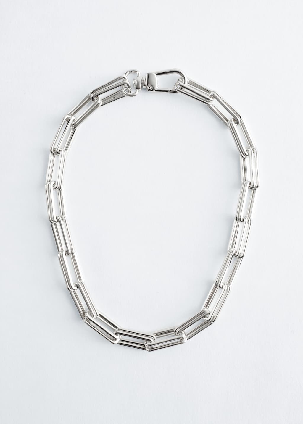 Collar de eslabones de cadena gruesos