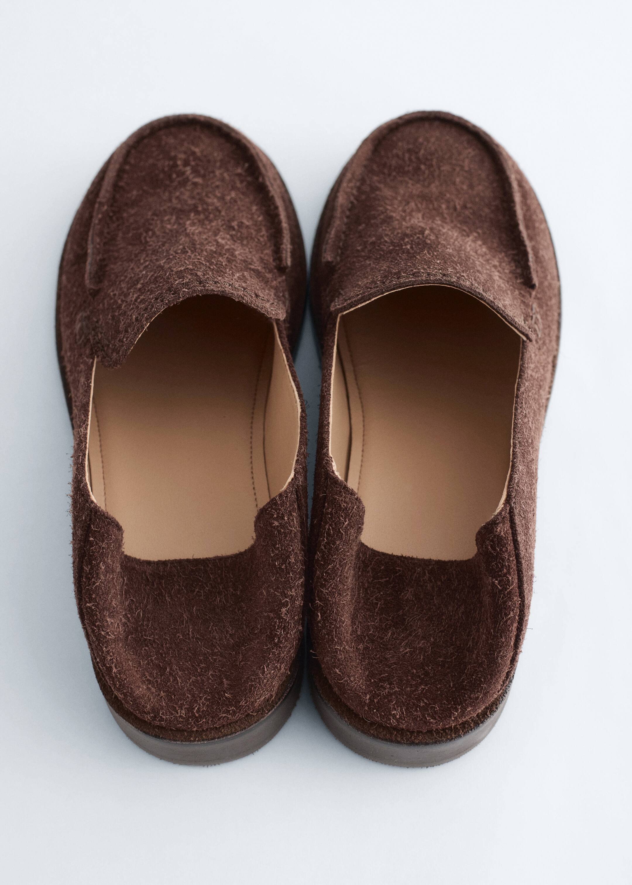 Visualizza immagine più grande: Mocassini in pelle scamosciata spazzolata - Marrone - DONNA | H&M IT 7