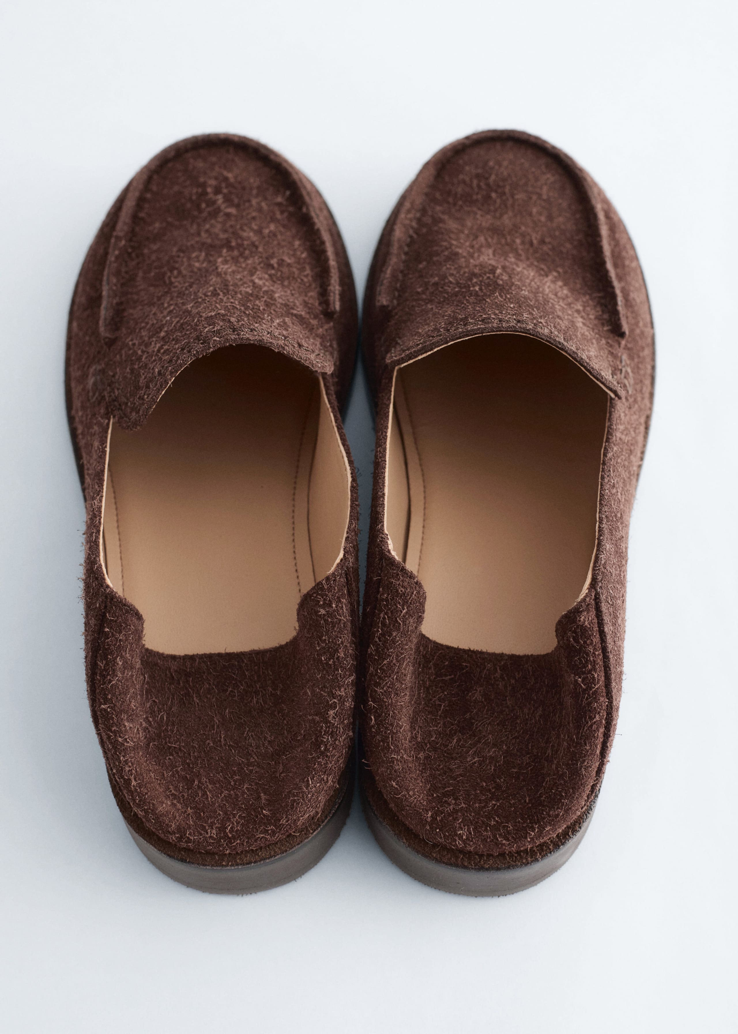 Image of Loafer aus gebürstetem Veloursleder