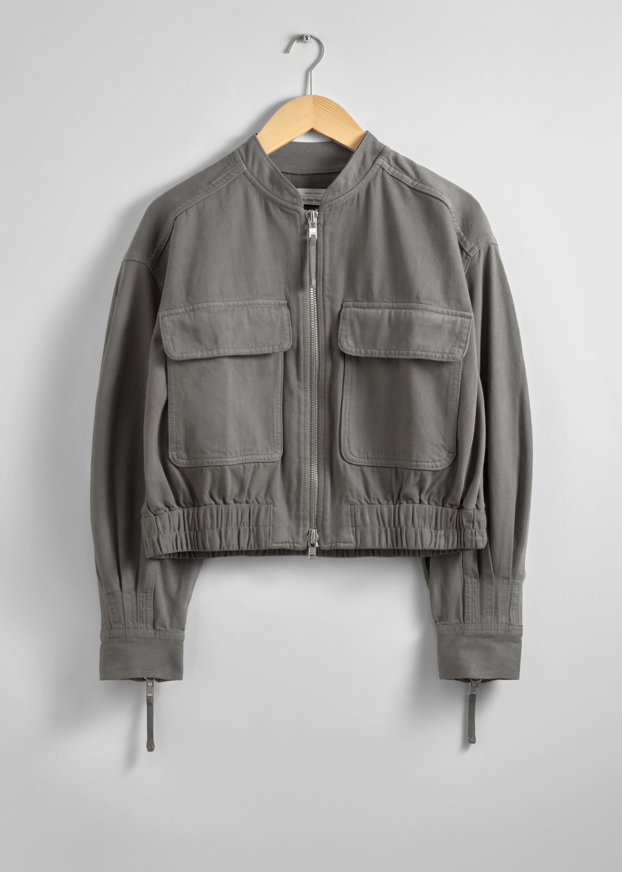 Grotere afbeelding bekijken: Boxy utility jack - Grijs - DAMES | H&M NL 1