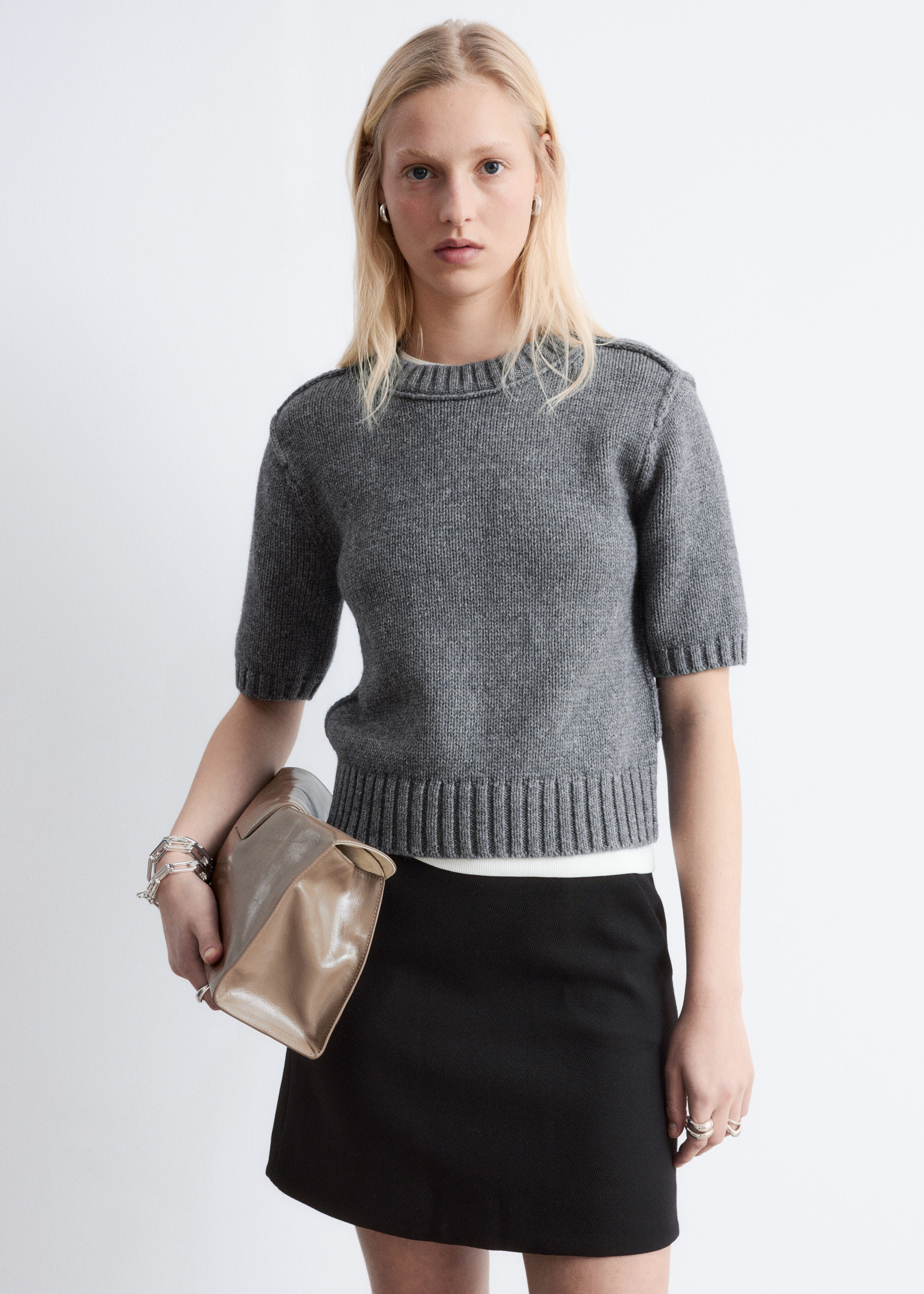 A-Line Mini Skirt