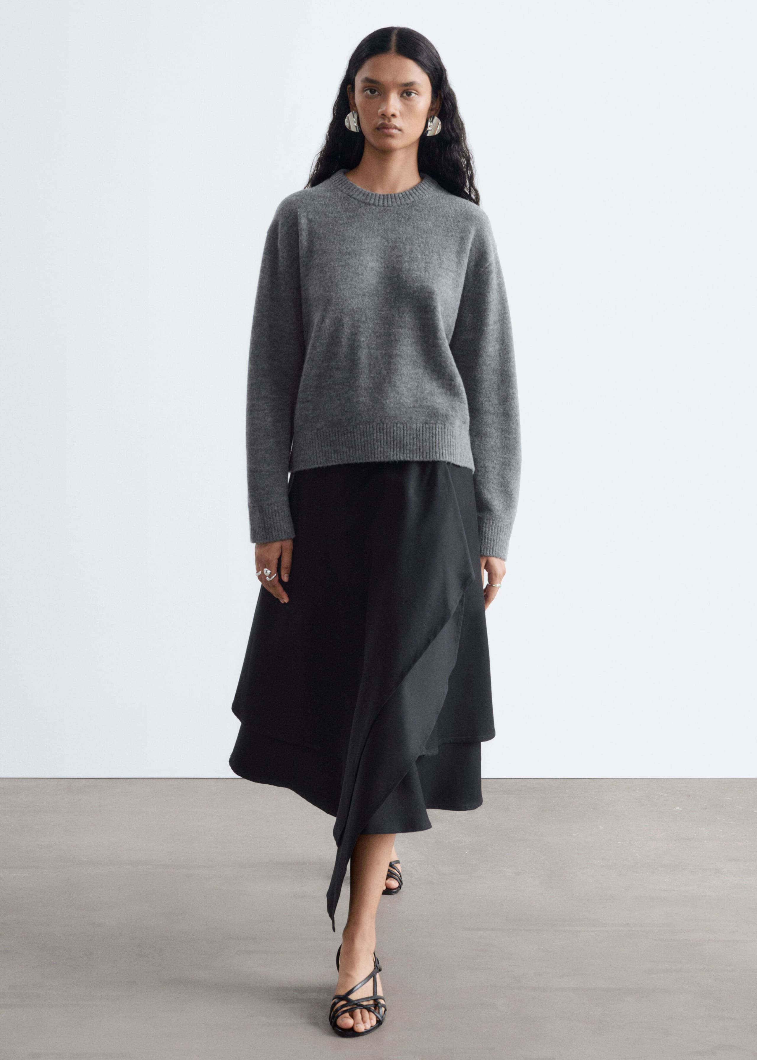 Pull en maille - Gris foncé - Still Life