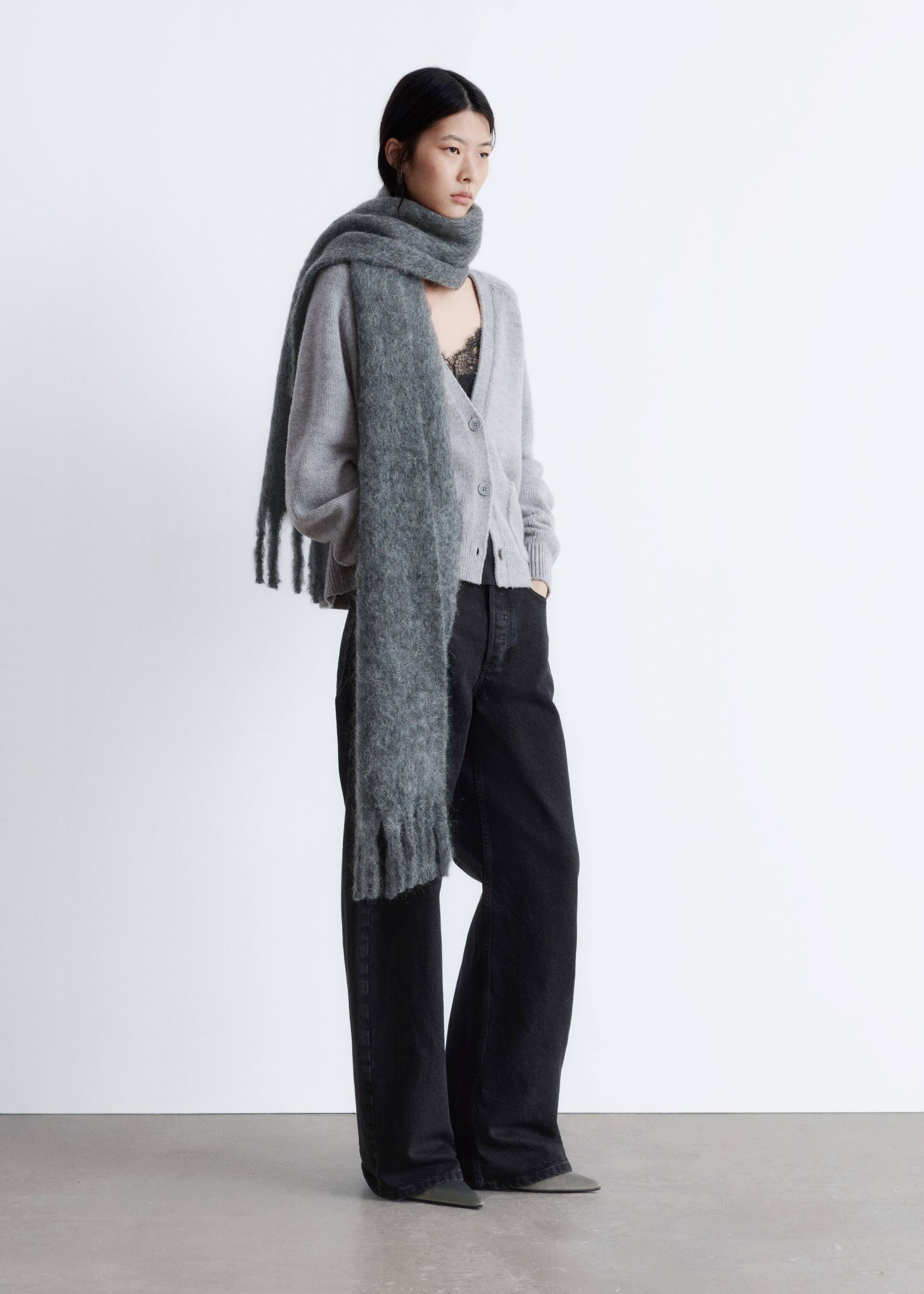 Agrandir l'image: Cardigan à poches plaquées - Gris - FEMME | H&M FR 3