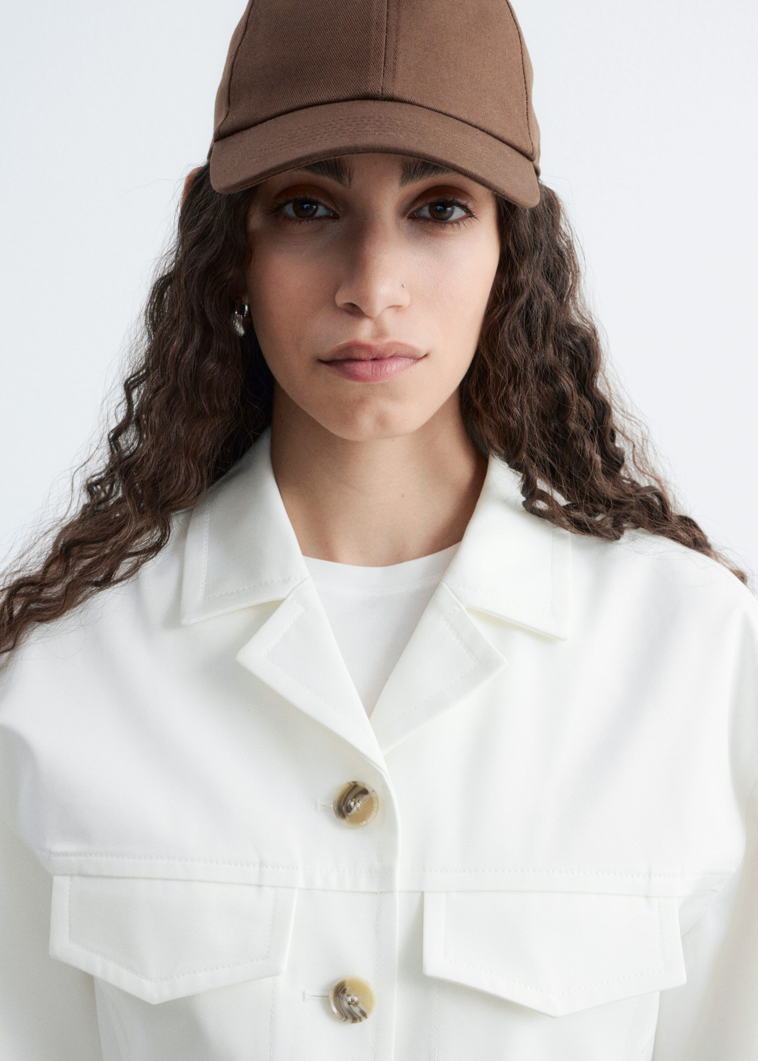 Image of Cotton-Linen Baseball Cap